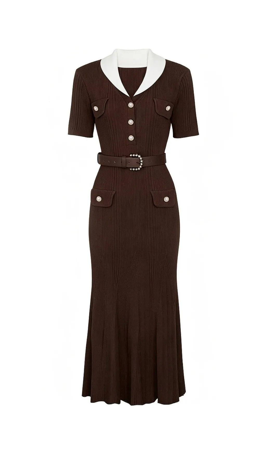 b65573992e48de04f5eb2c99c75ea082.webp Fashionslee Women Madelief Short Sleeve Knit Midi Dress