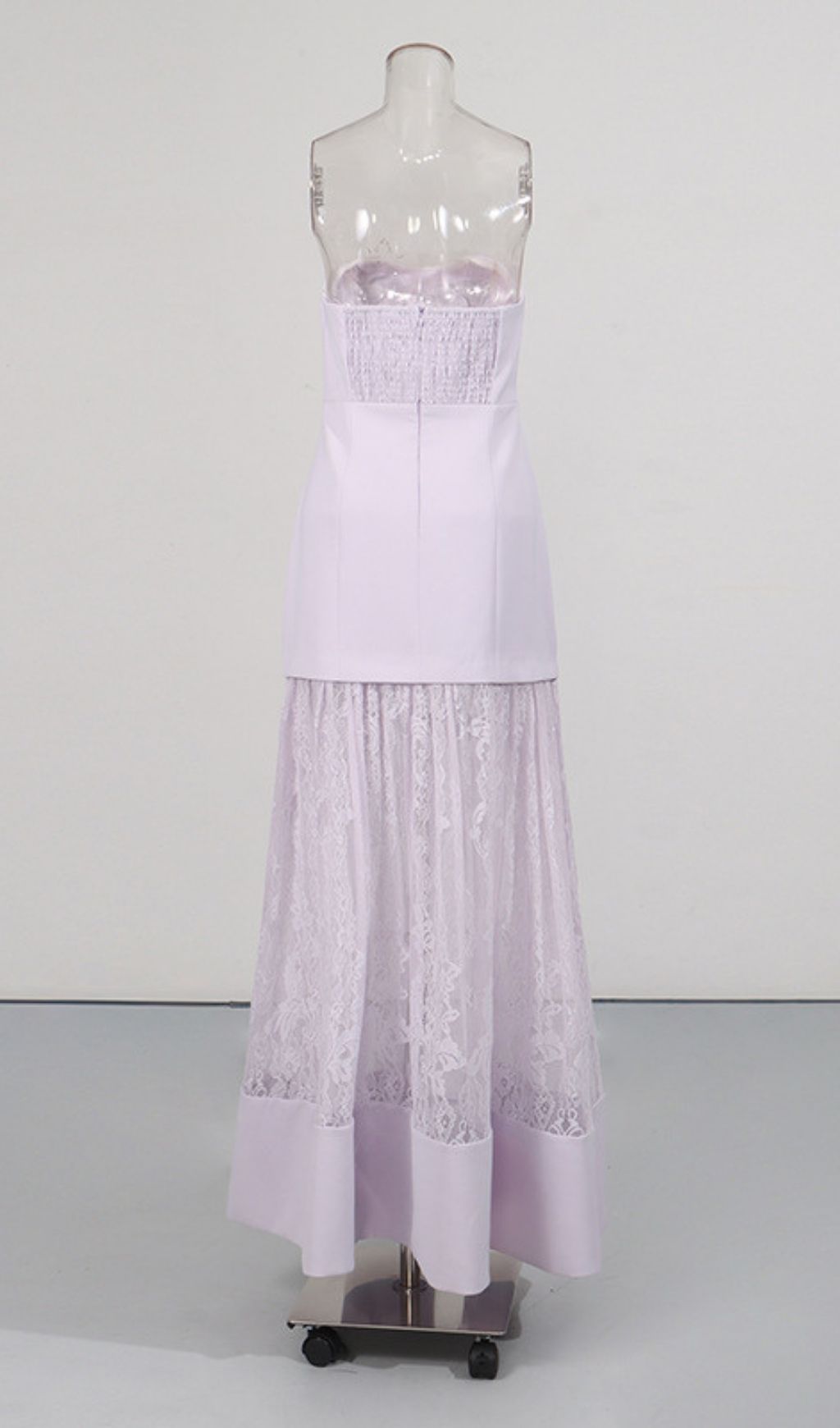 b6b8524009d73a27341d4c685bde1073.jpg Fashionslee Women Letty Purple Strapless Lace Maxi Dress