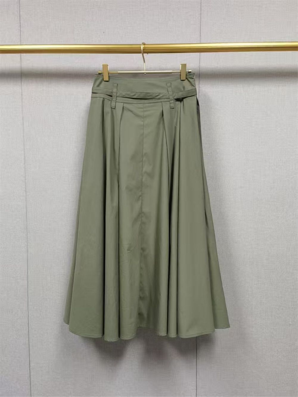 Jeji Belted Midi Skirt