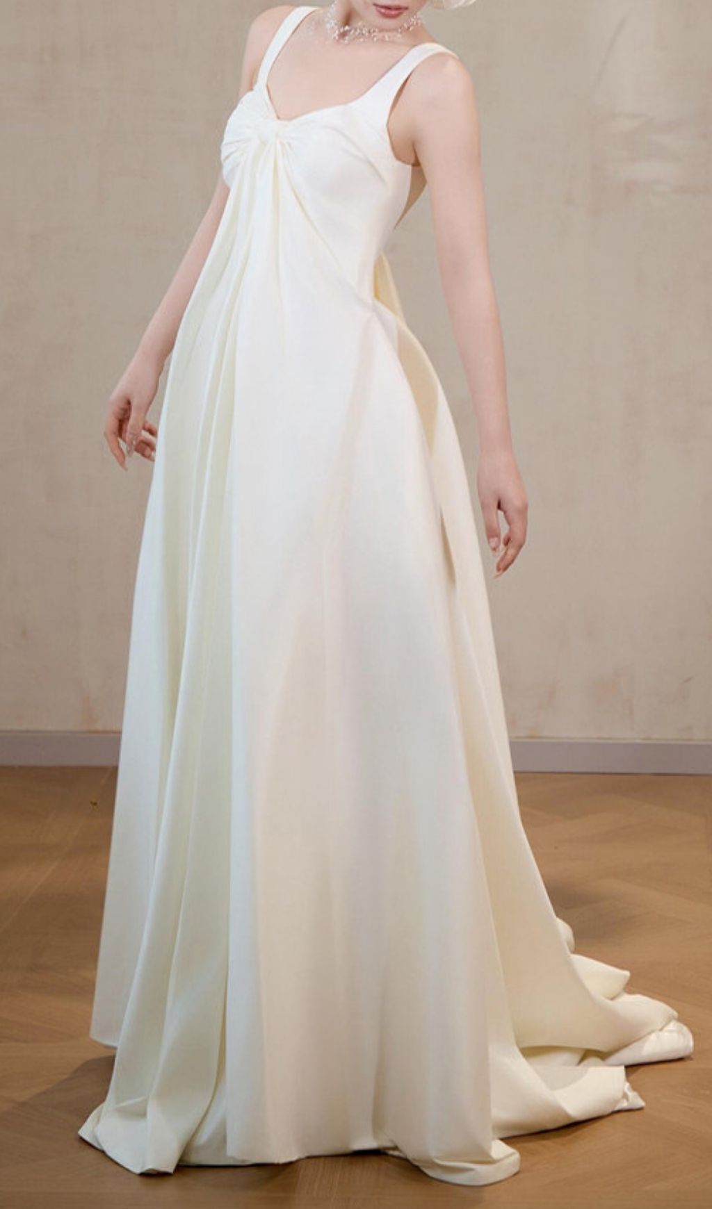 Fashionslee Women Lexia White Strappy Backless Maxi Dress