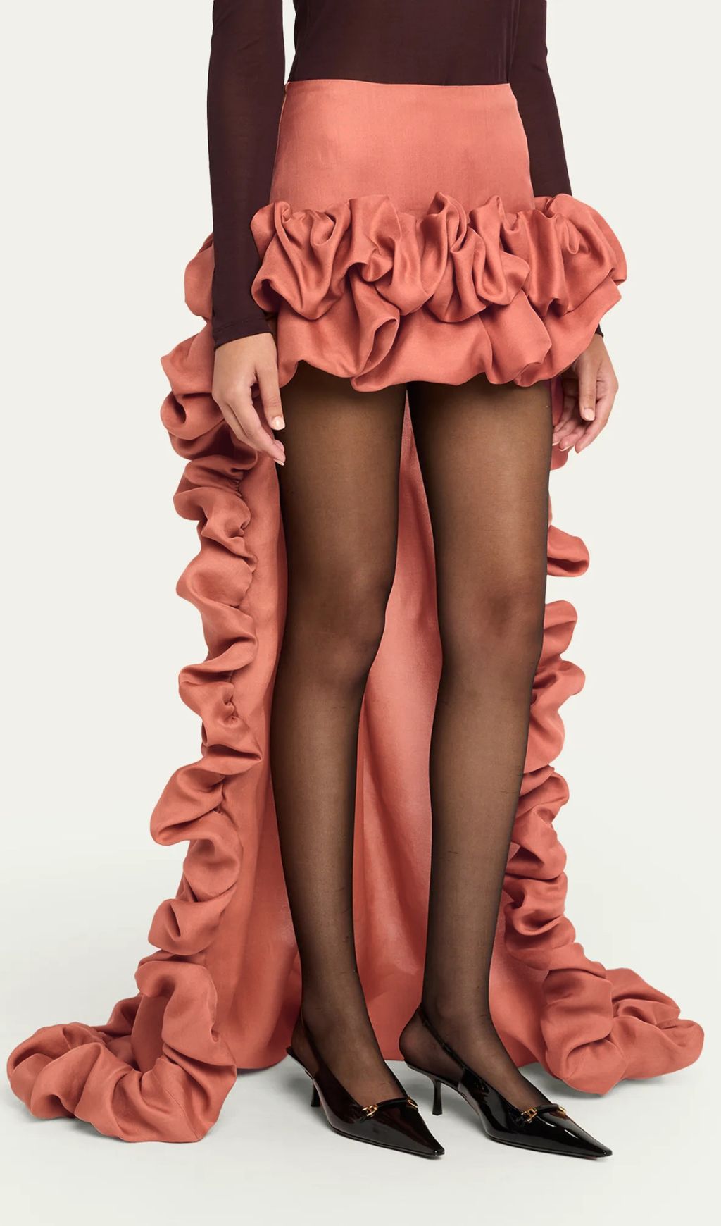 Jesper Ruffle Maxi Skirt - OWNCI