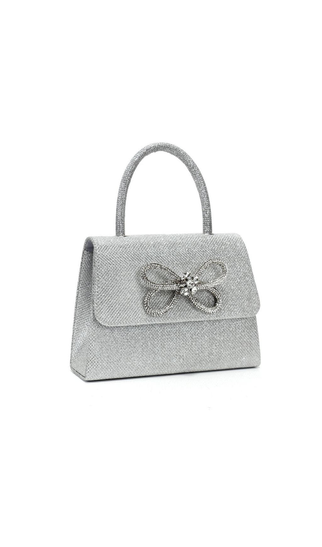 Fashionslee Women Leeba Bowknot Diamante Handbag
