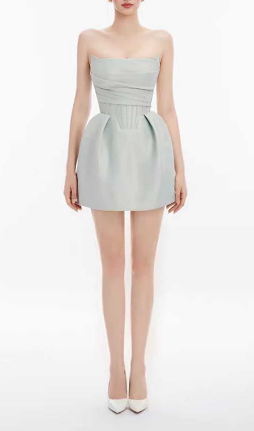 Fashionslee Women Lilka Strapless Corset Mini Dress