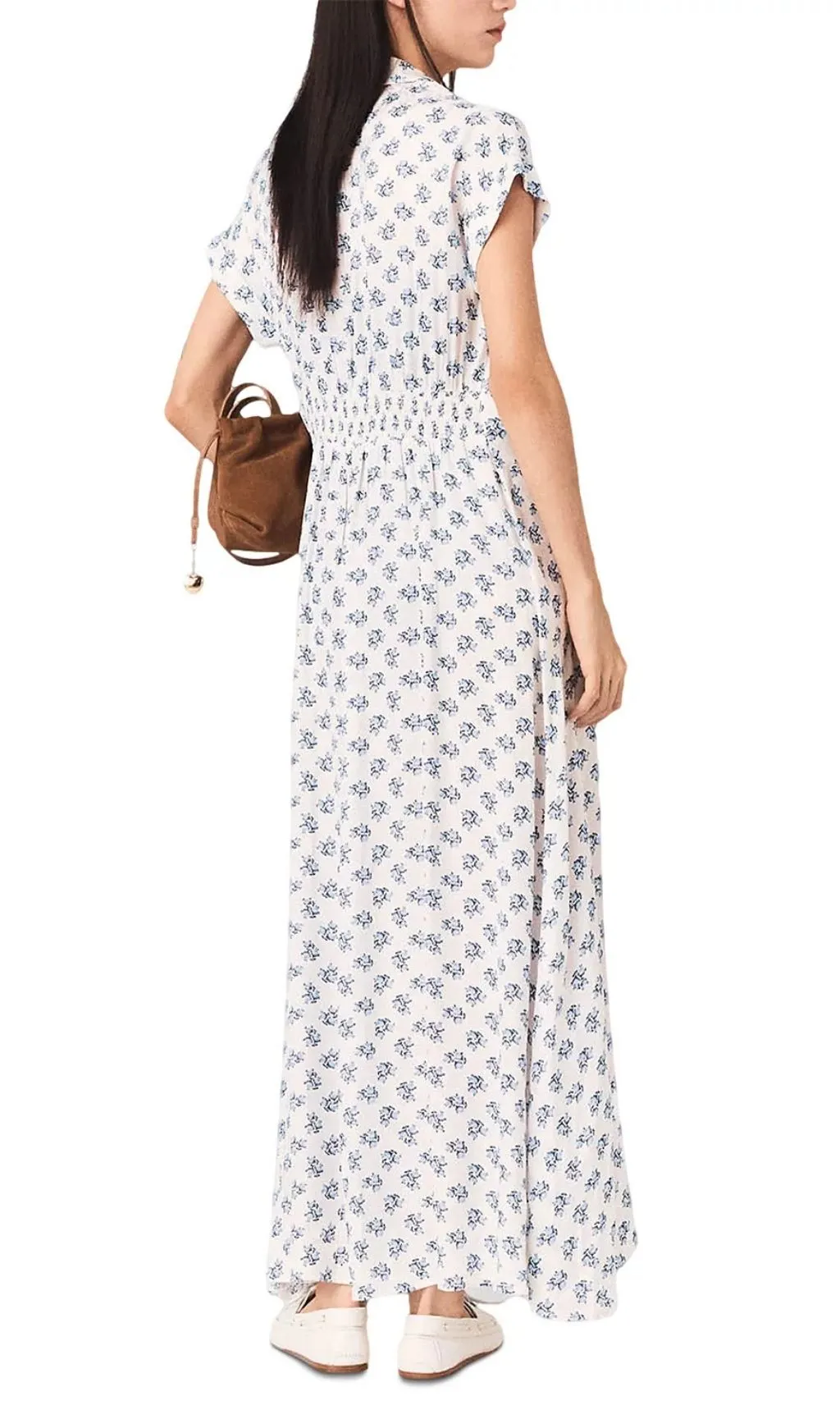 Fashionslee Women Jacquard Print Maxi Dress