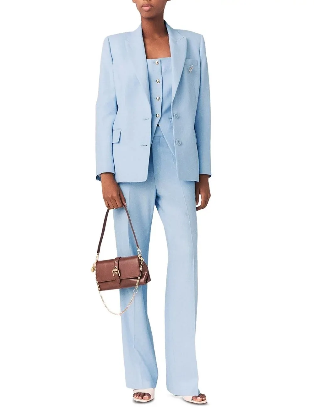 Vigalue Double Breasted Suit Jacket - OWNCI