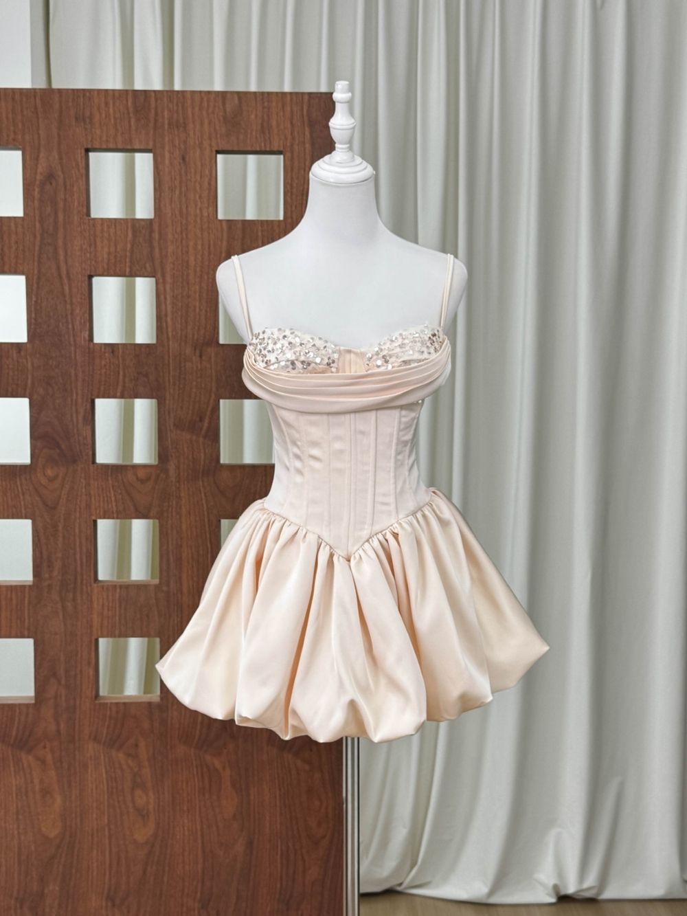 Madi Strappy Corset Mini Dress