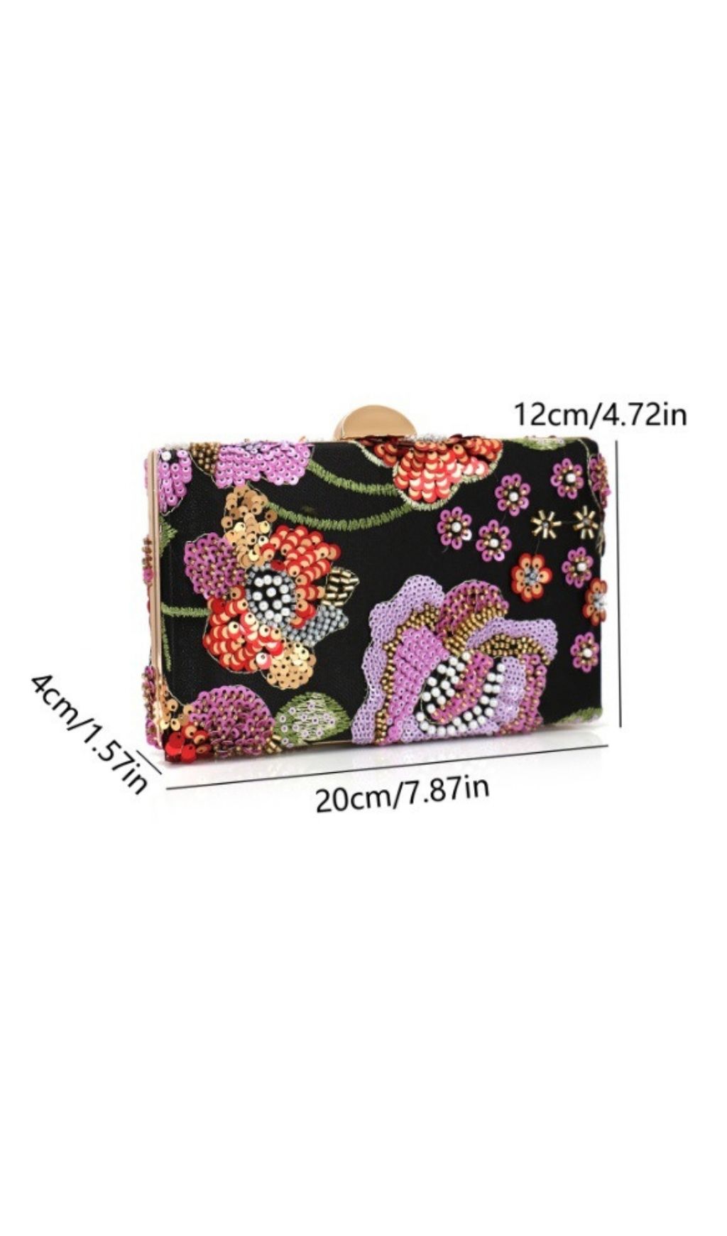 c9ac1f8429f22ec4238f05163cdf3383.jpg Fashionslee Women Leba Sequin Flower Handbag