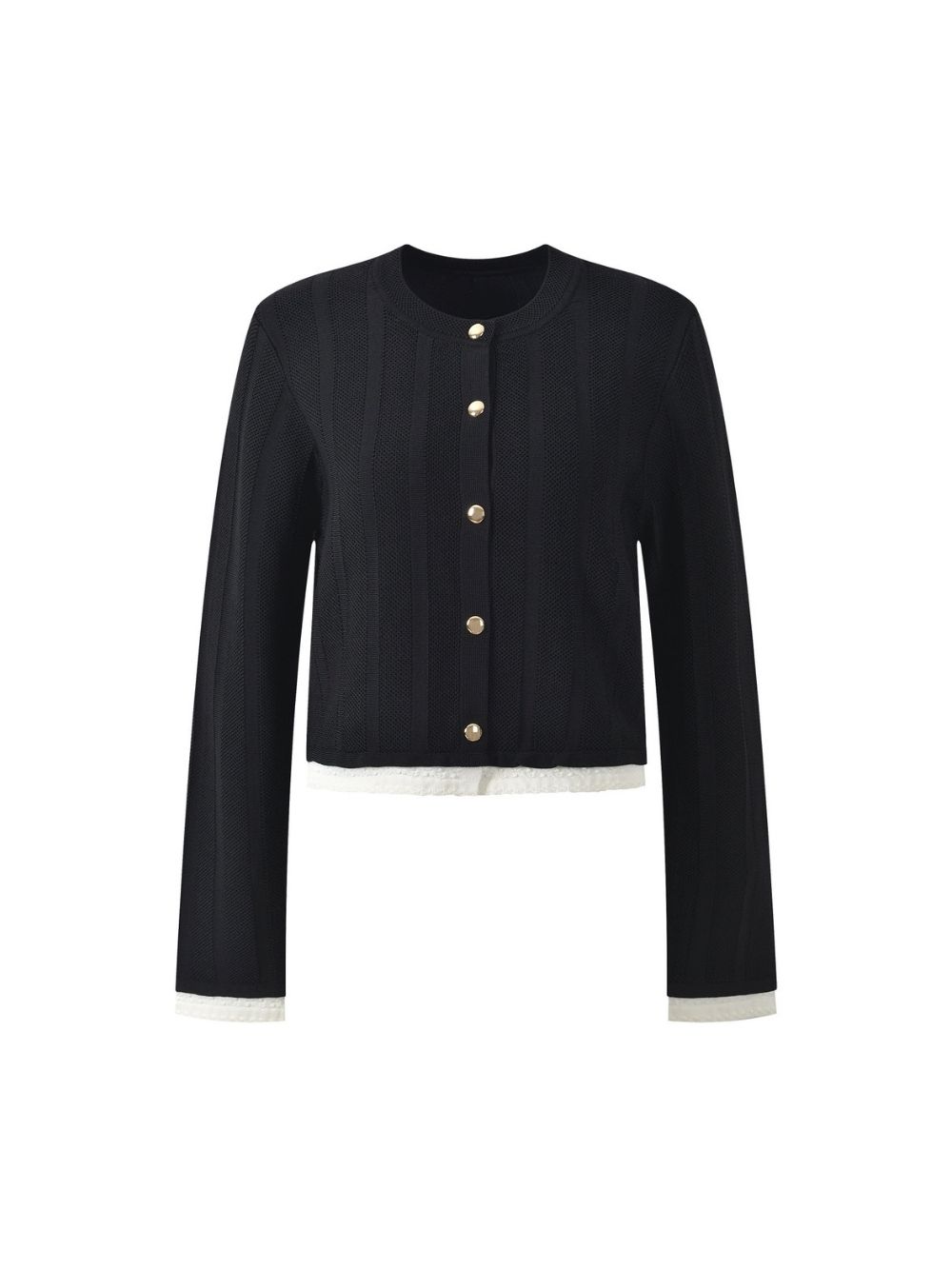 Makana Black Knit Cardigan