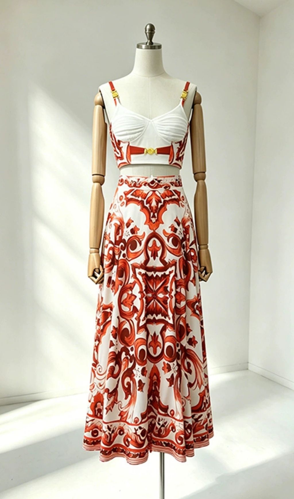 Fashionslee Women Madrona Printed Two-Piece Set