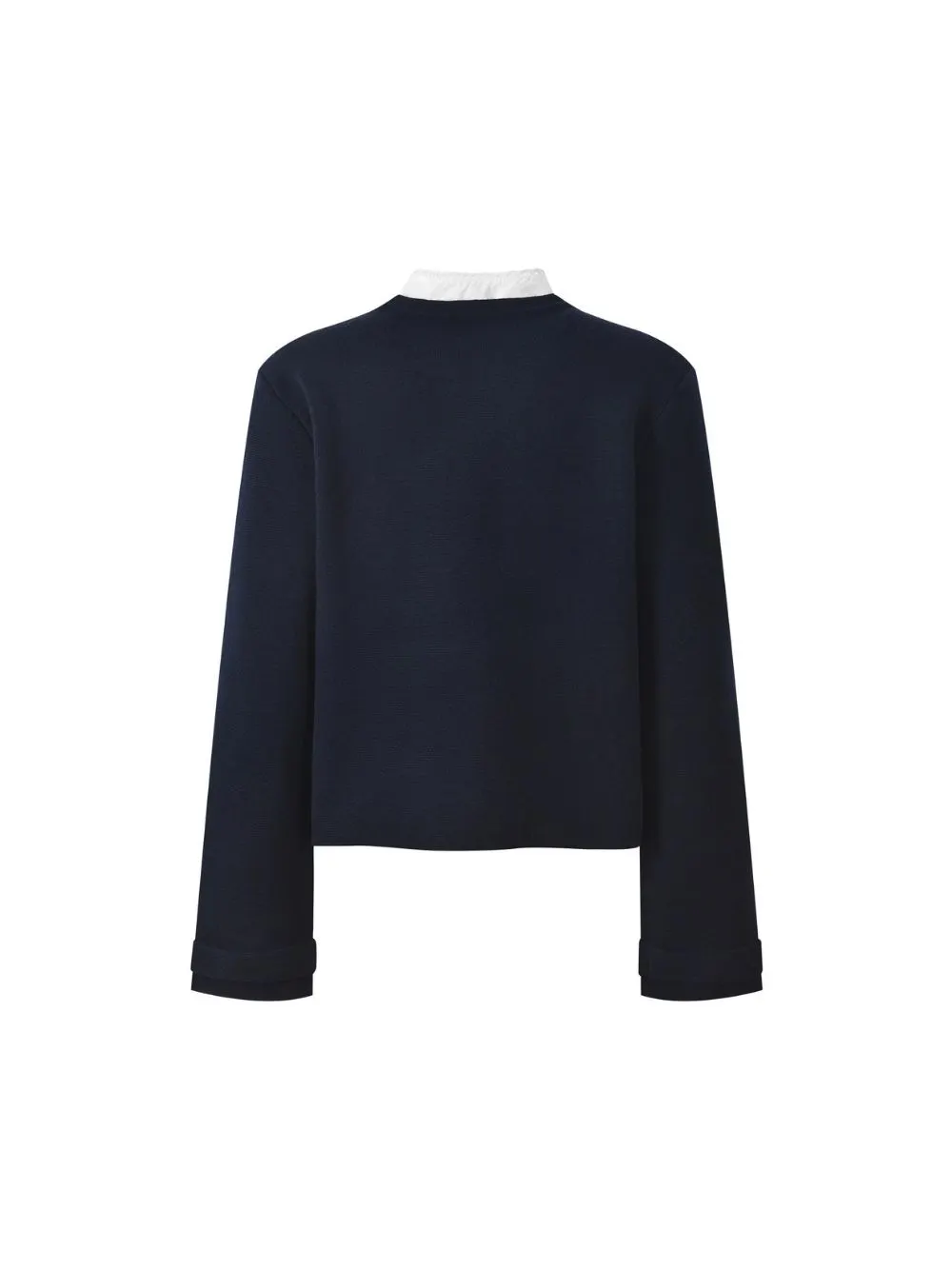 Detachable Embroidered Collar Cardigan - OWNCI Detachable Embroidered Collar Cardigan - OWNCI