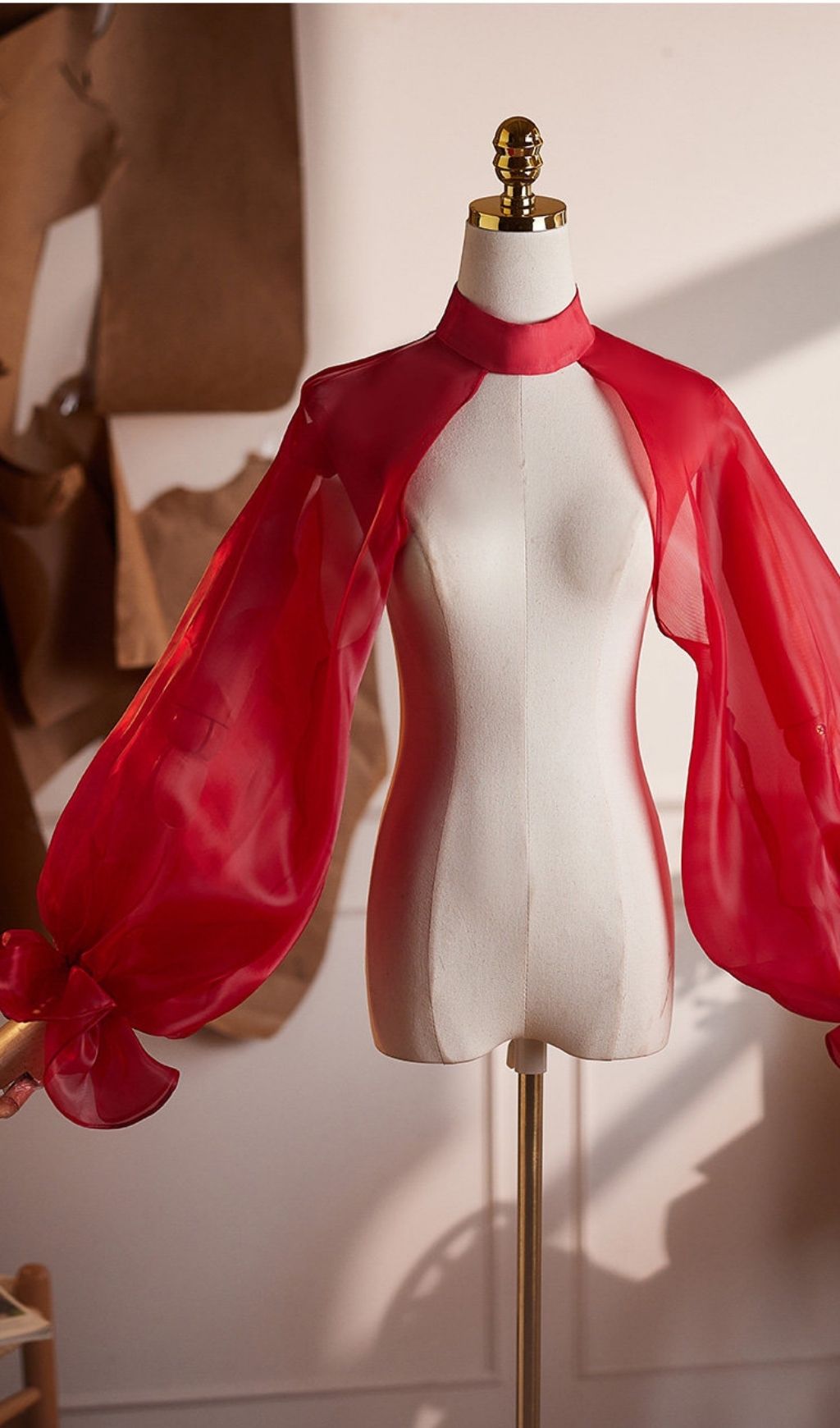 Leilani Red Shawl