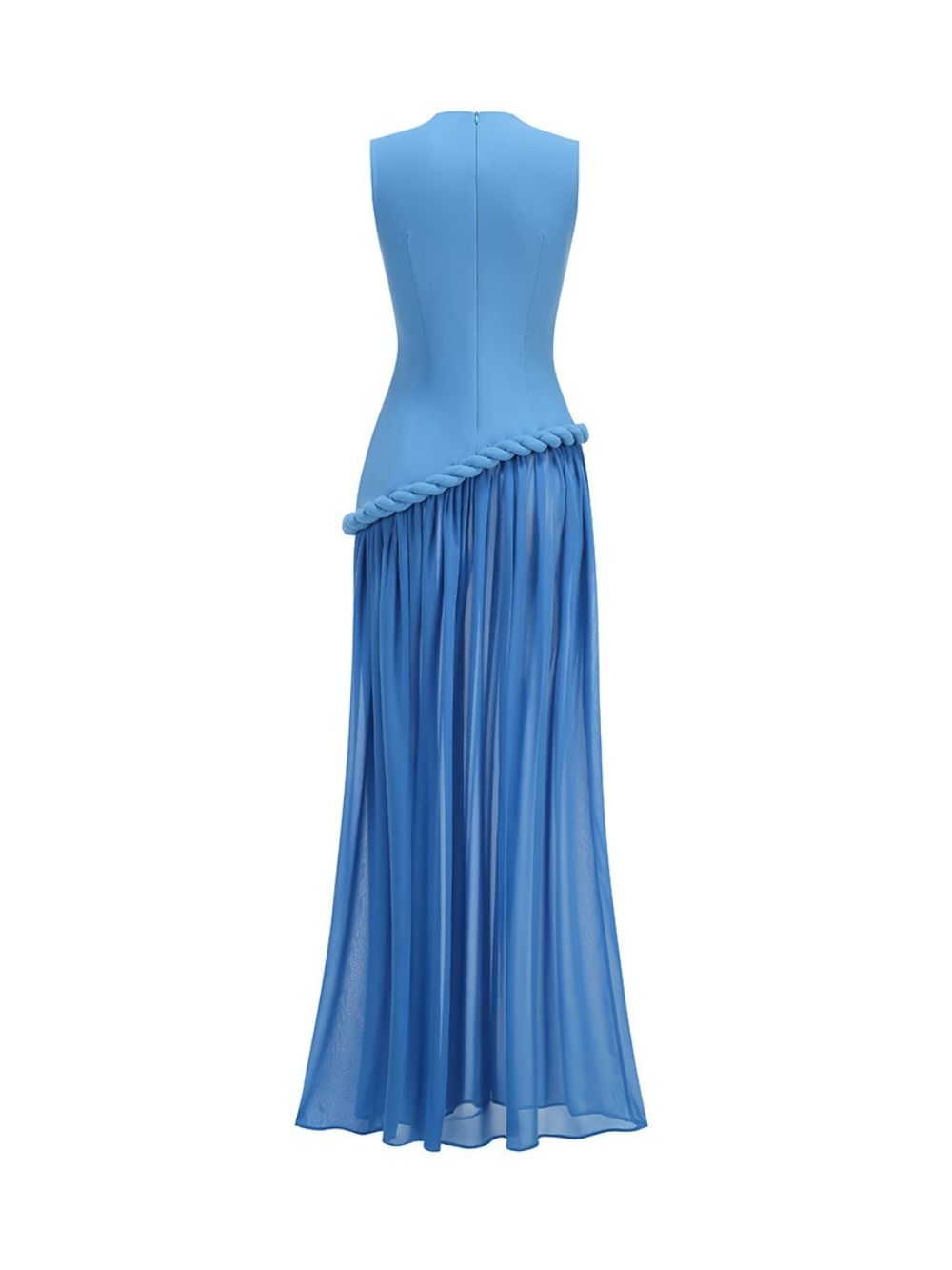 d1cc51c140969e707f7fa22d16231beb Mairead Blue Sleeveless Maxi Dress
