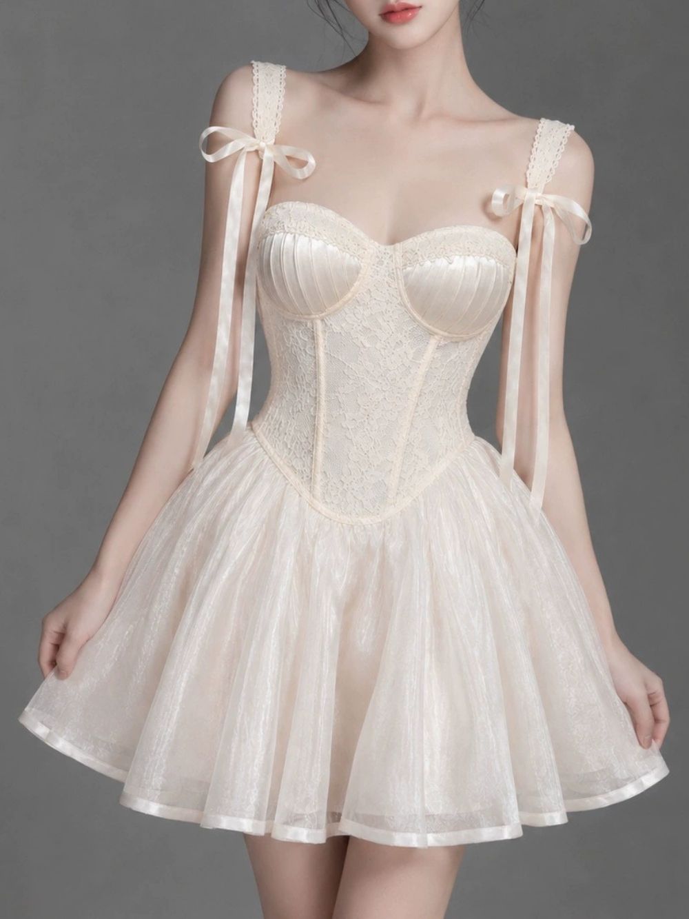 Maison Lace Mini Dress - OWNCI