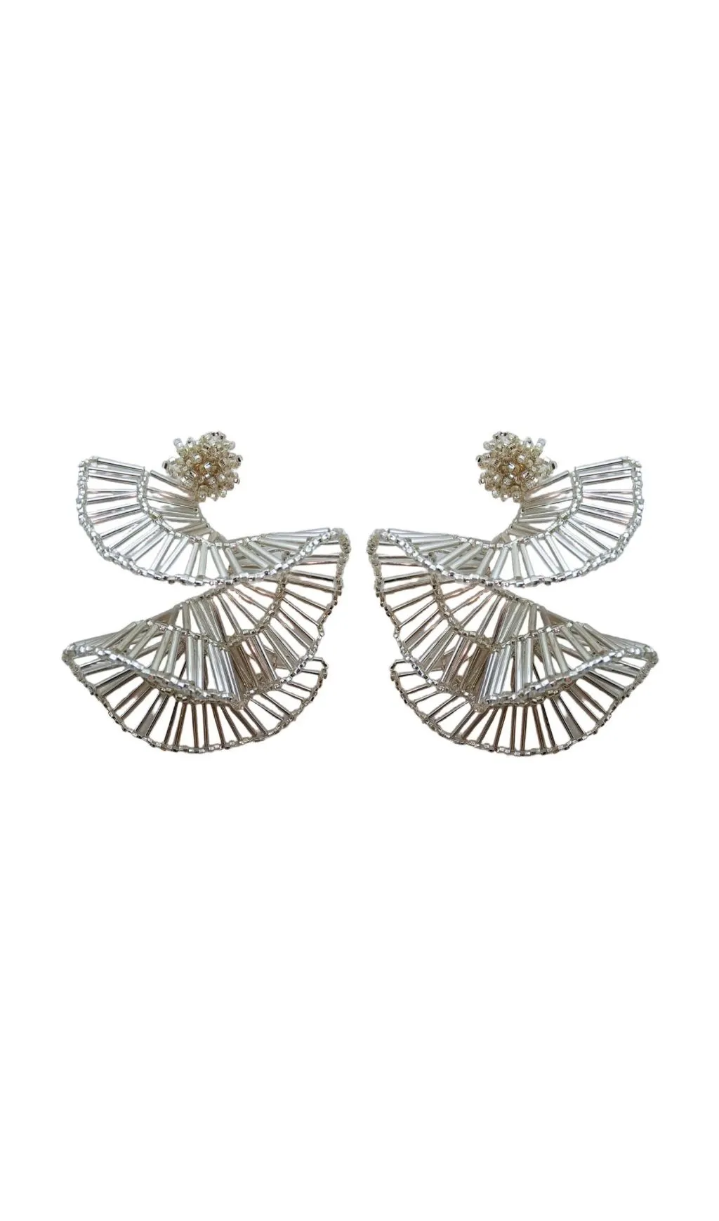 Fashionslee Women Leighna Fan-Shaped Earrings