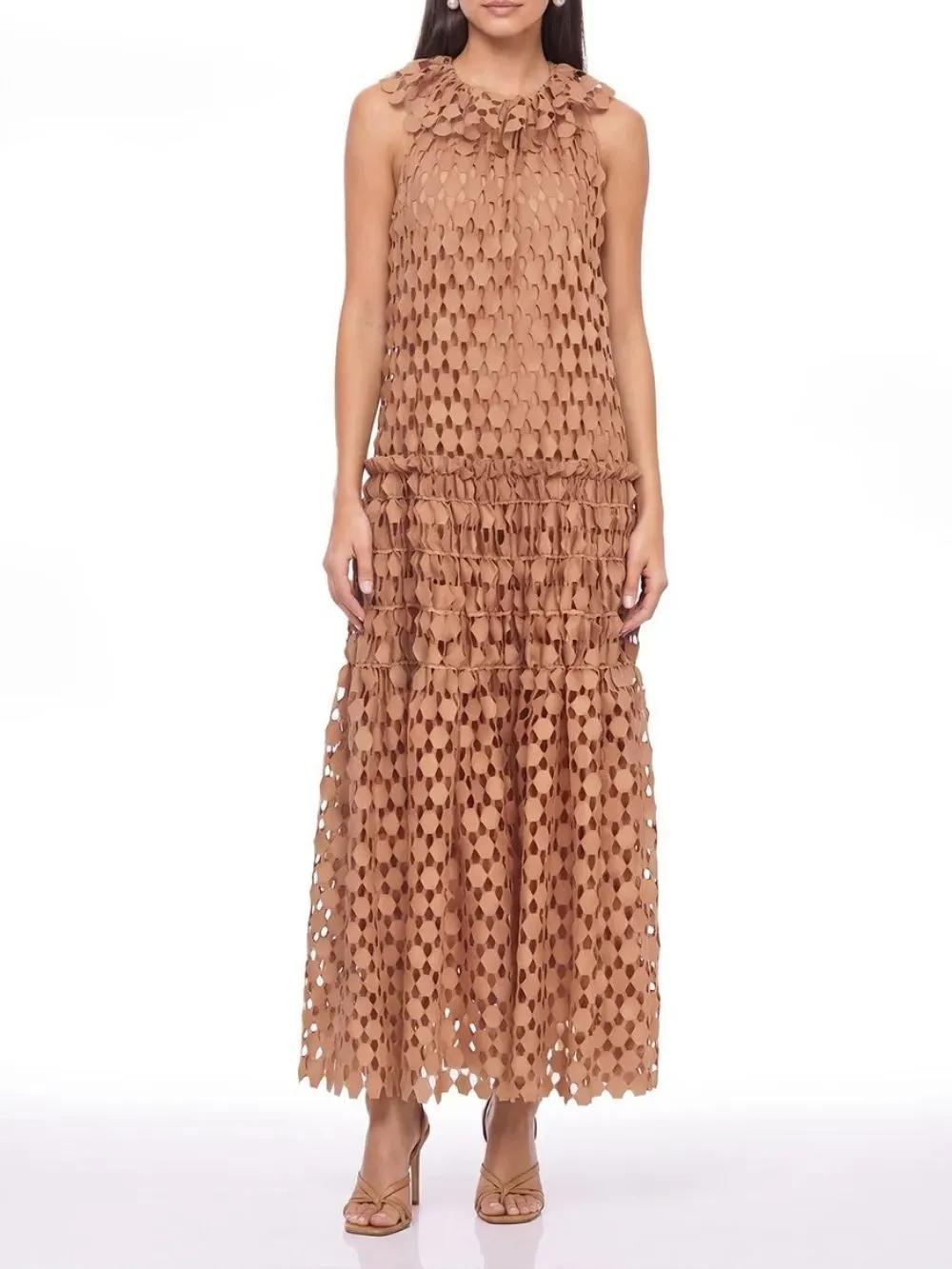 Elnoris Sleeveless Maxi Dress