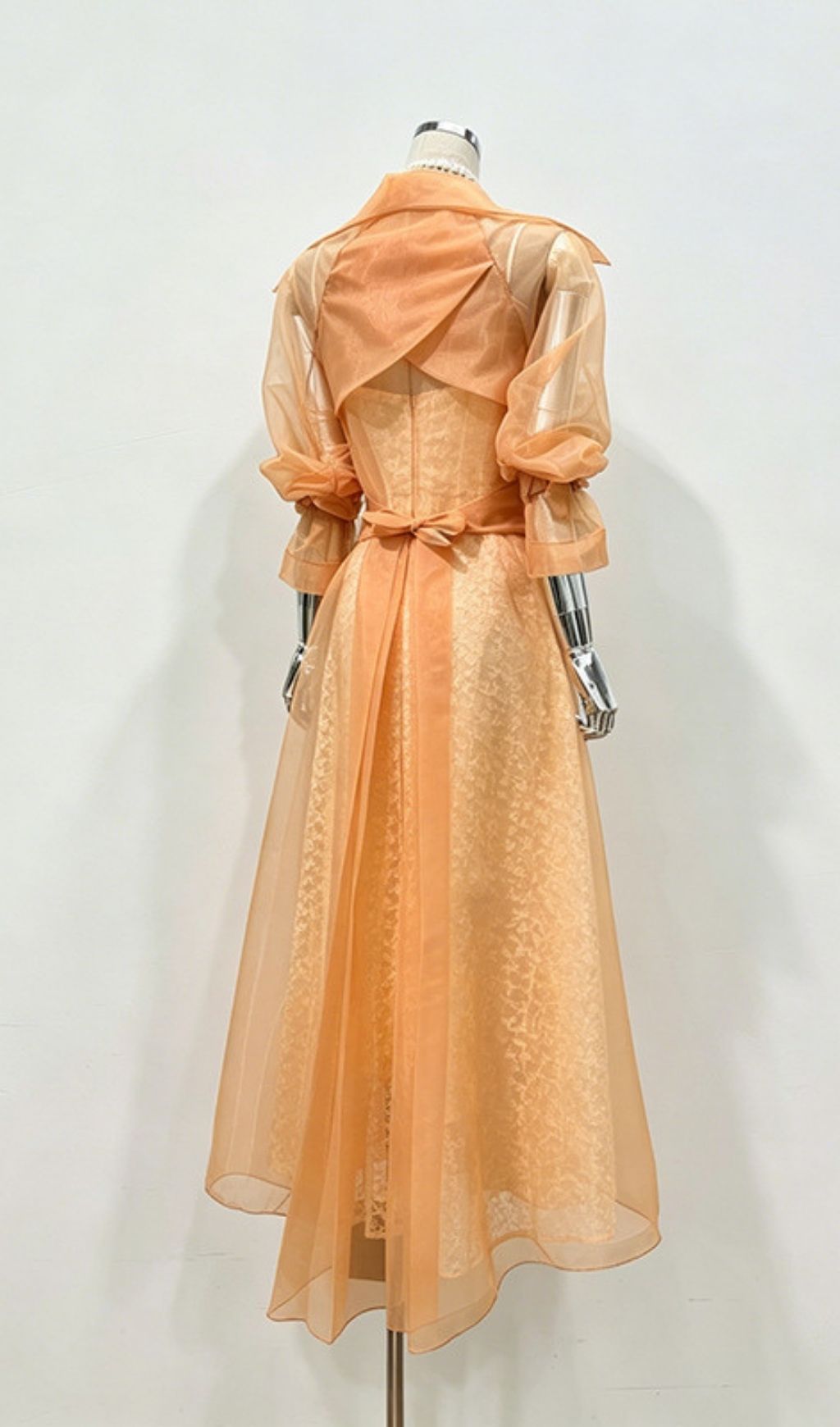 Fashionslee Women Leszcyna Chiffon Coat
