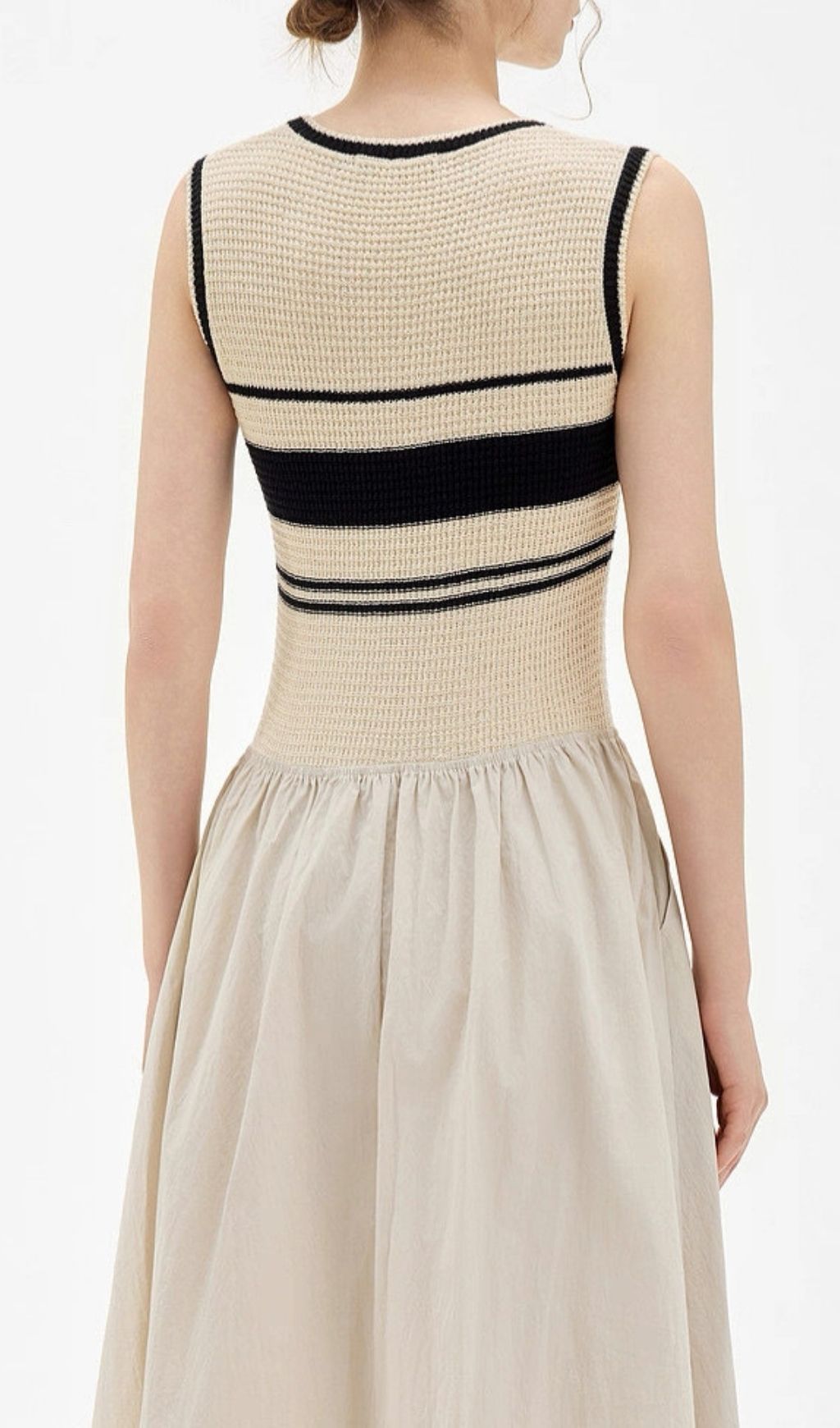 Fashionslee Women Magdalia Sleeveless Midi Dress