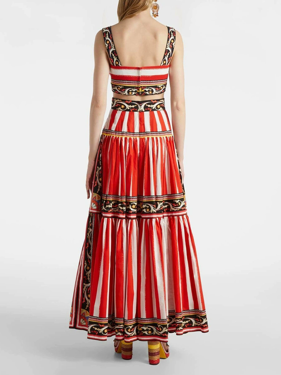 Mandelina Printed Two-Piece Set - OWNCI