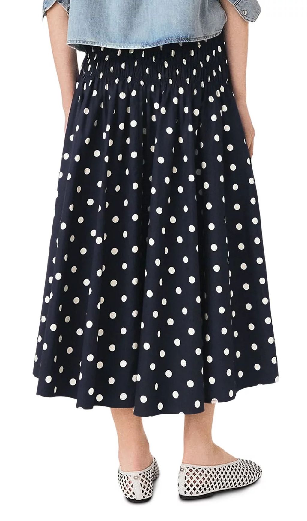 Fashionslee Women Long Cotton Skirt