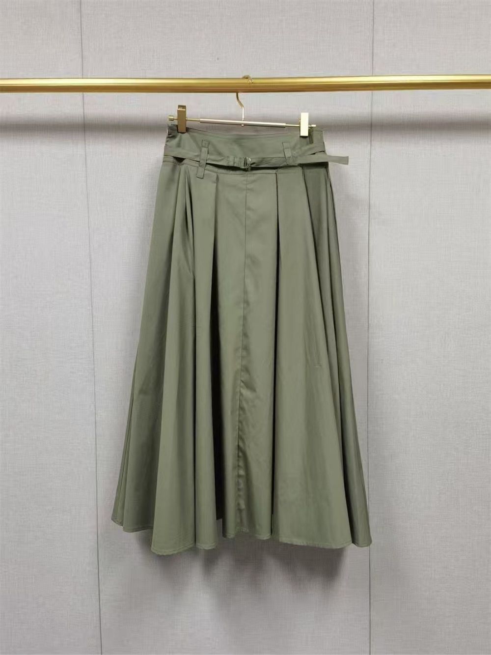 Jeji Belted Midi Skirt