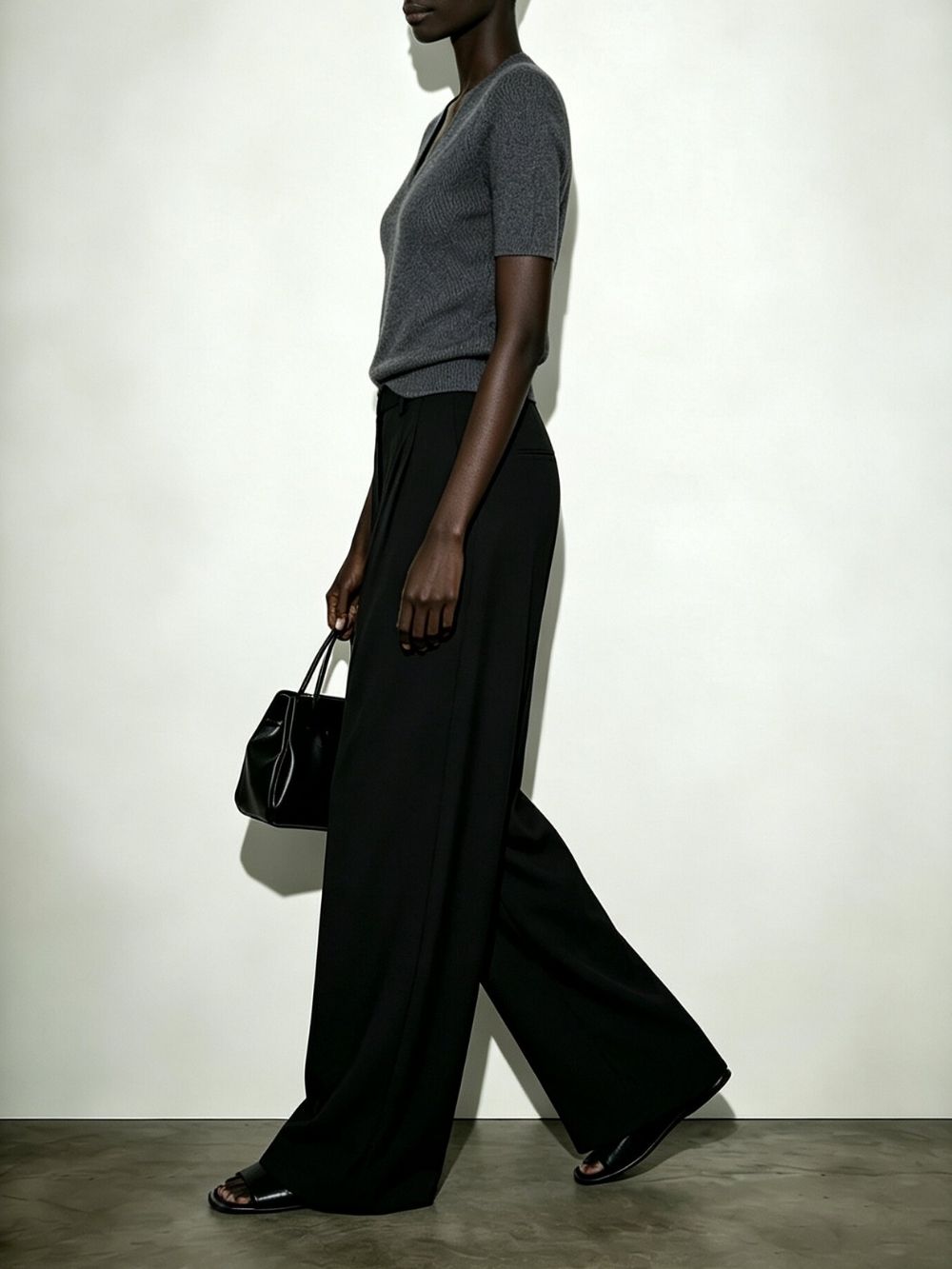 Majesty V-Neck Knit Top - OWNCI Majesty V-Neck Knit Top - OWNCI