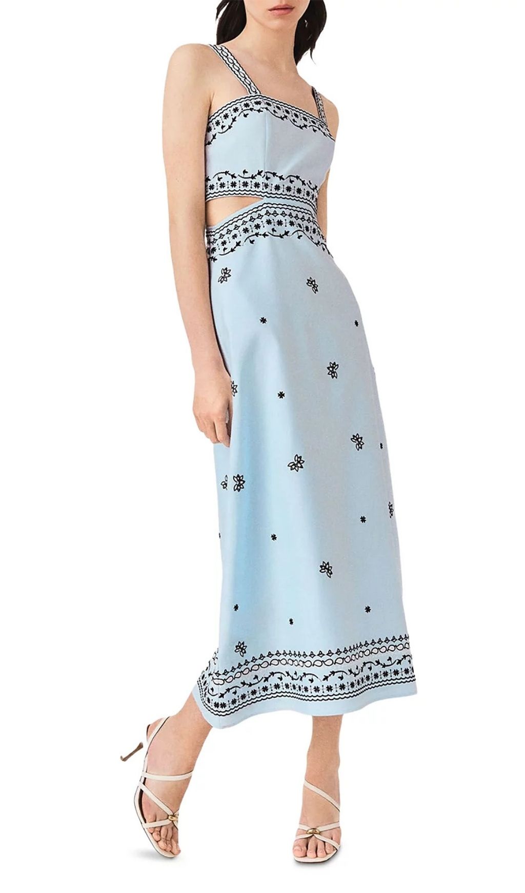 f9b0cf101da85a167fa7c99b1f946440.jpg Fashionslee Women Embroidered Linen Blend Midi Dress