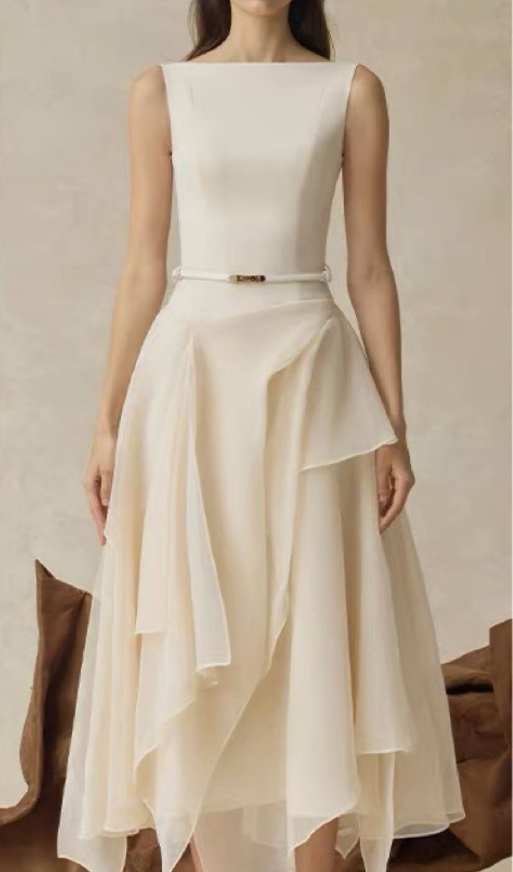 Kenzie Midi Dresses With Cape