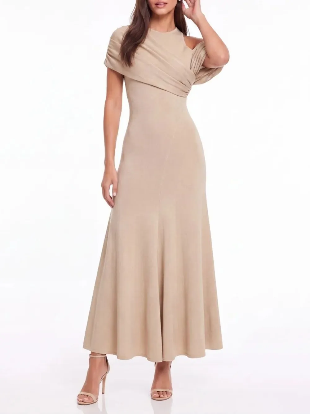 Norvia Ruched Mermaid Maxi Dress - OWNCI Norvia Ruched Mermaid Maxi Dress - OWNCI