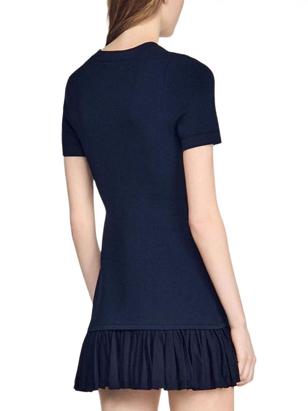 Keira Ruffled Short Knit Dress - OWNCI