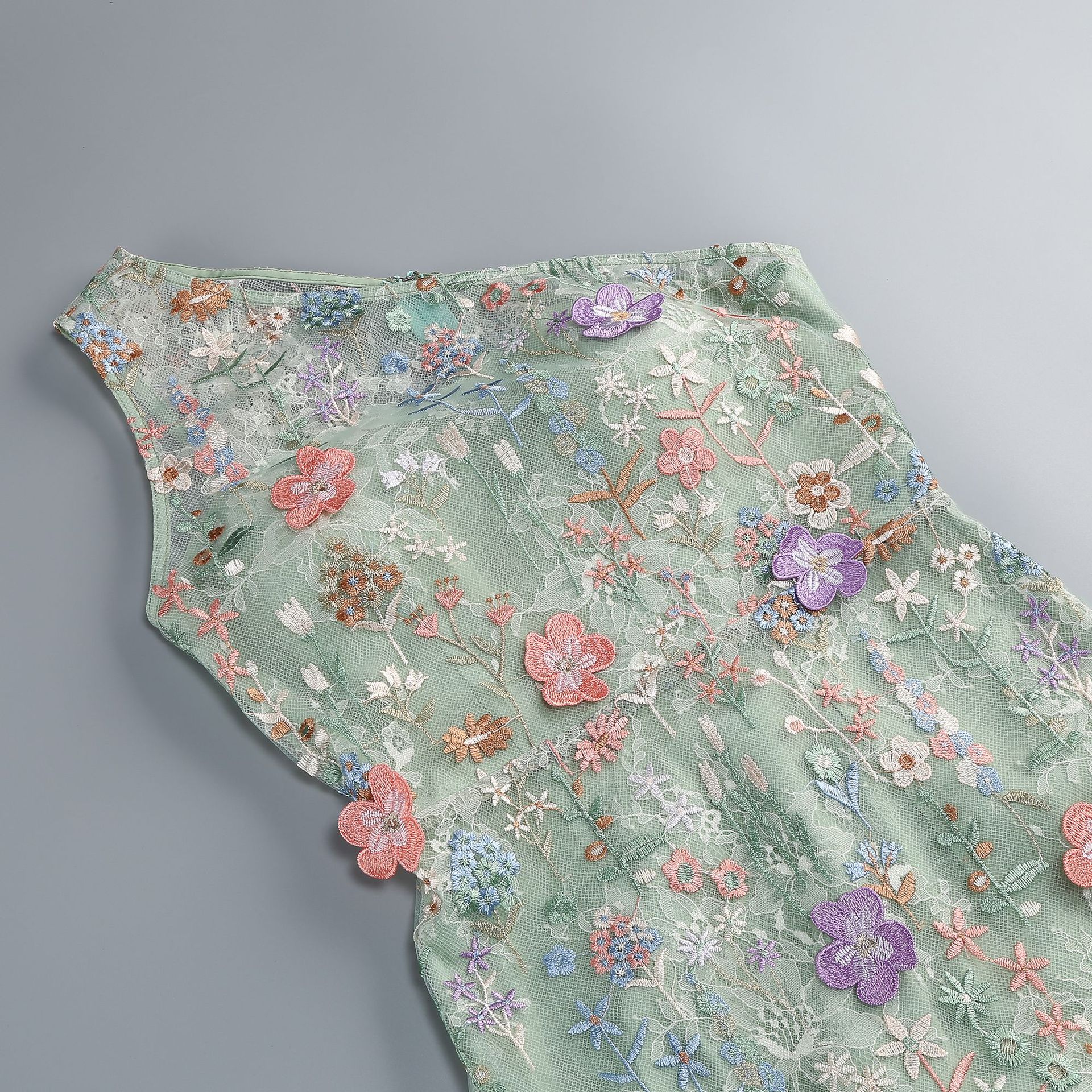 Margot Green One-Shoulder Floral Maxi Dress - OWNCI Margot Green One-Shoulder Floral Maxi Dress - OWNCI