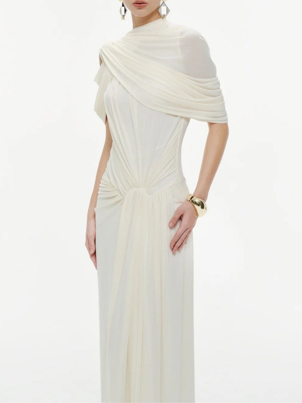 Marta Ruched Maxi Dress - OWNCI Marta Ruched Maxi Dress - OWNCI