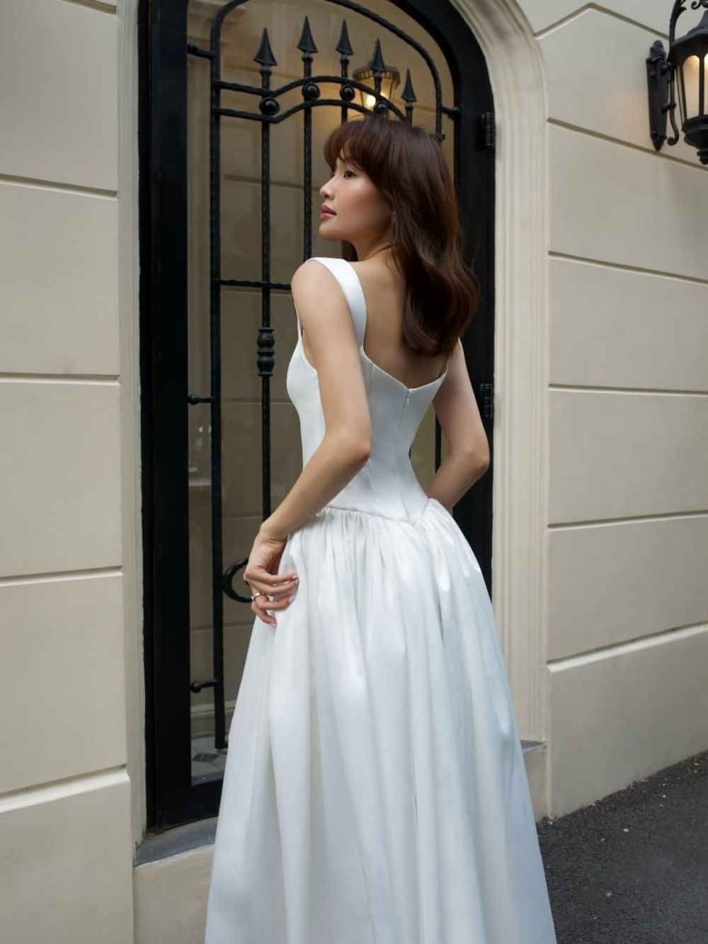 Masako White Strappy Maxi Dress - OWNCI Masako White Strappy Maxi Dress - OWNCI