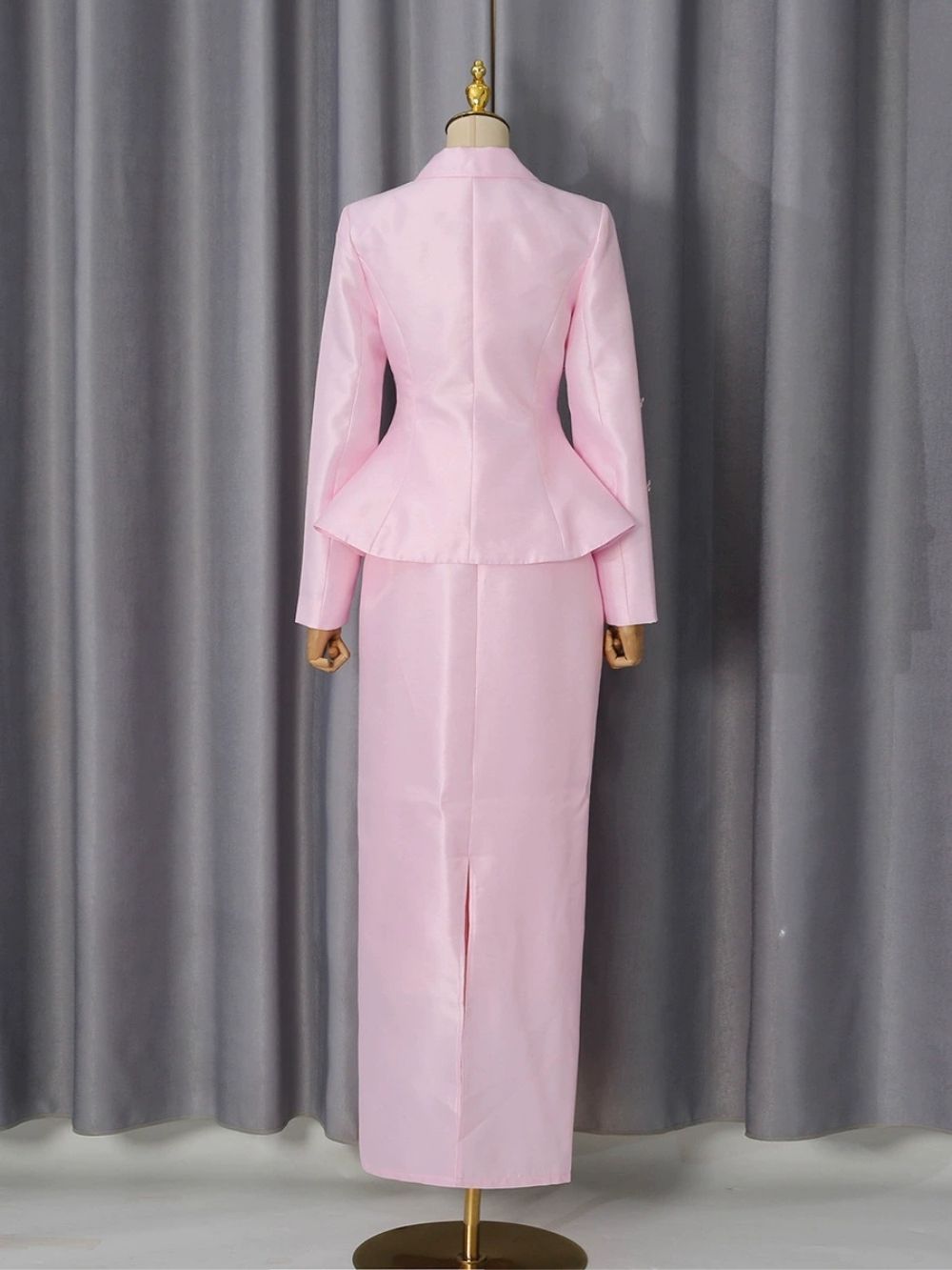 1a1e16835aae83e4ba2b8c55538a99f9 Margrét Pink Diamante Two-Piece Set