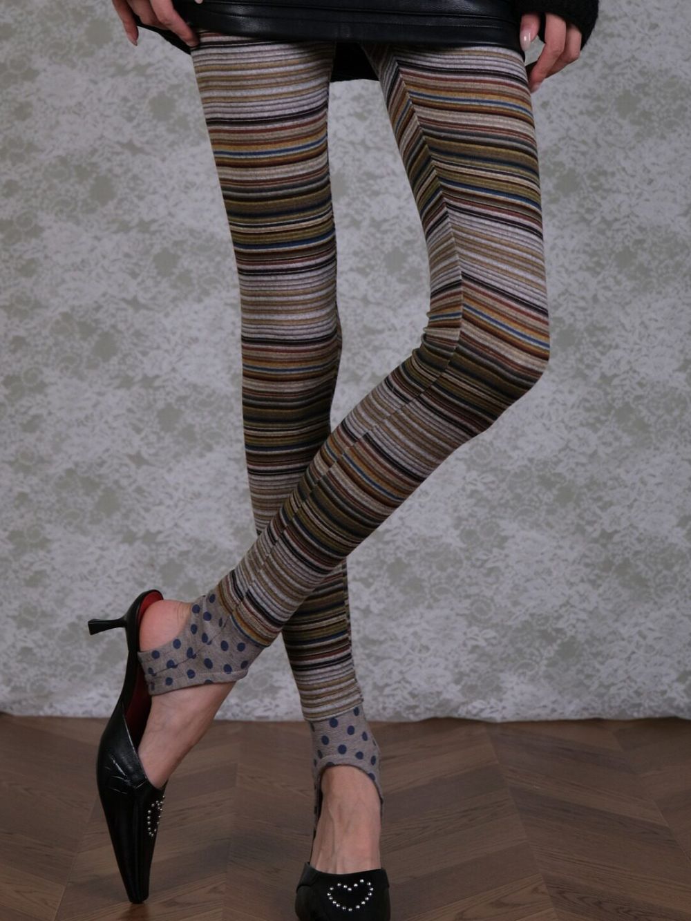 Angel Girl Painting Tights - OWNCI Angel Girl Painting Tights - OWNCI