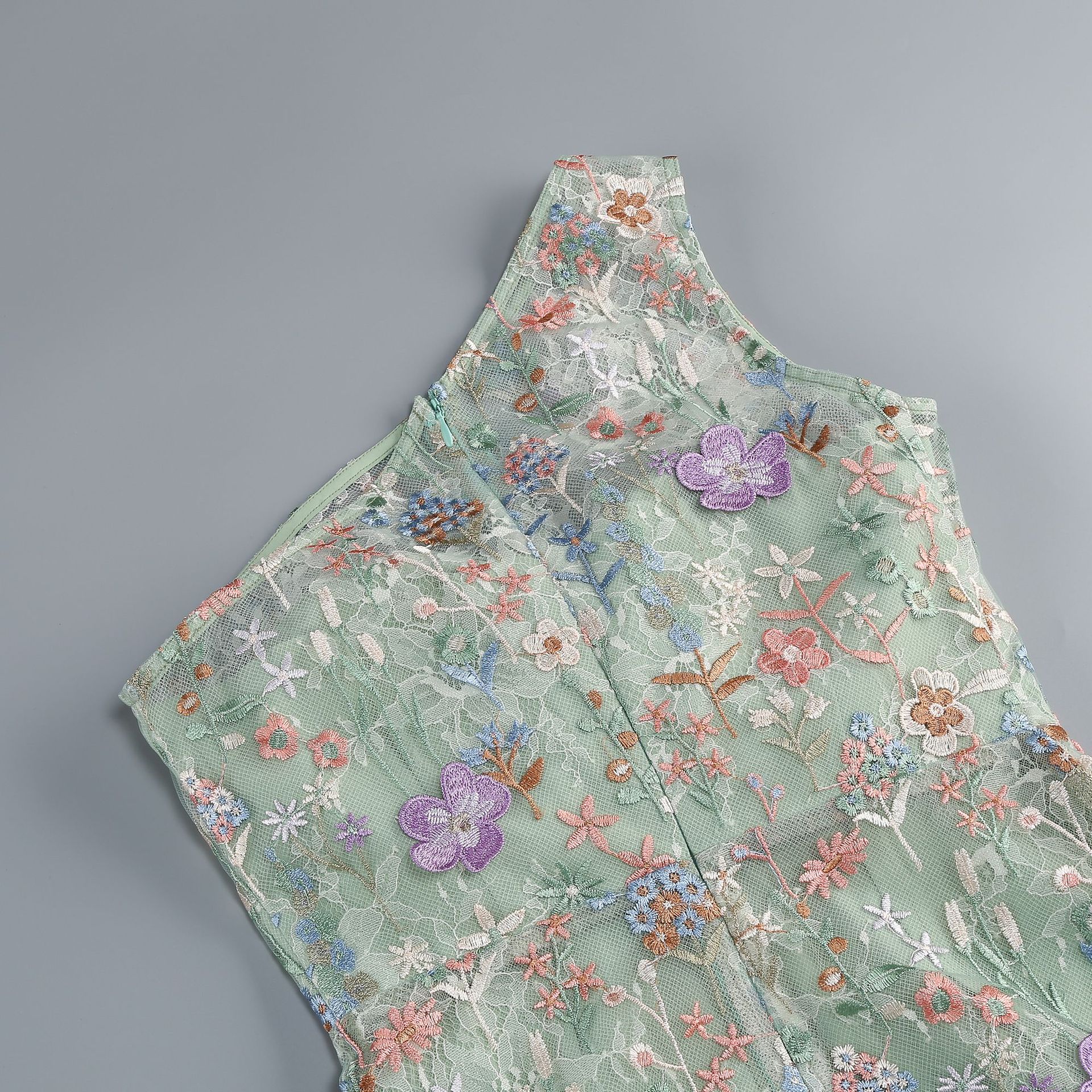 Margot Green One-Shoulder Floral Maxi Dress - OWNCI Margot Green One-Shoulder Floral Maxi Dress - OWNCI