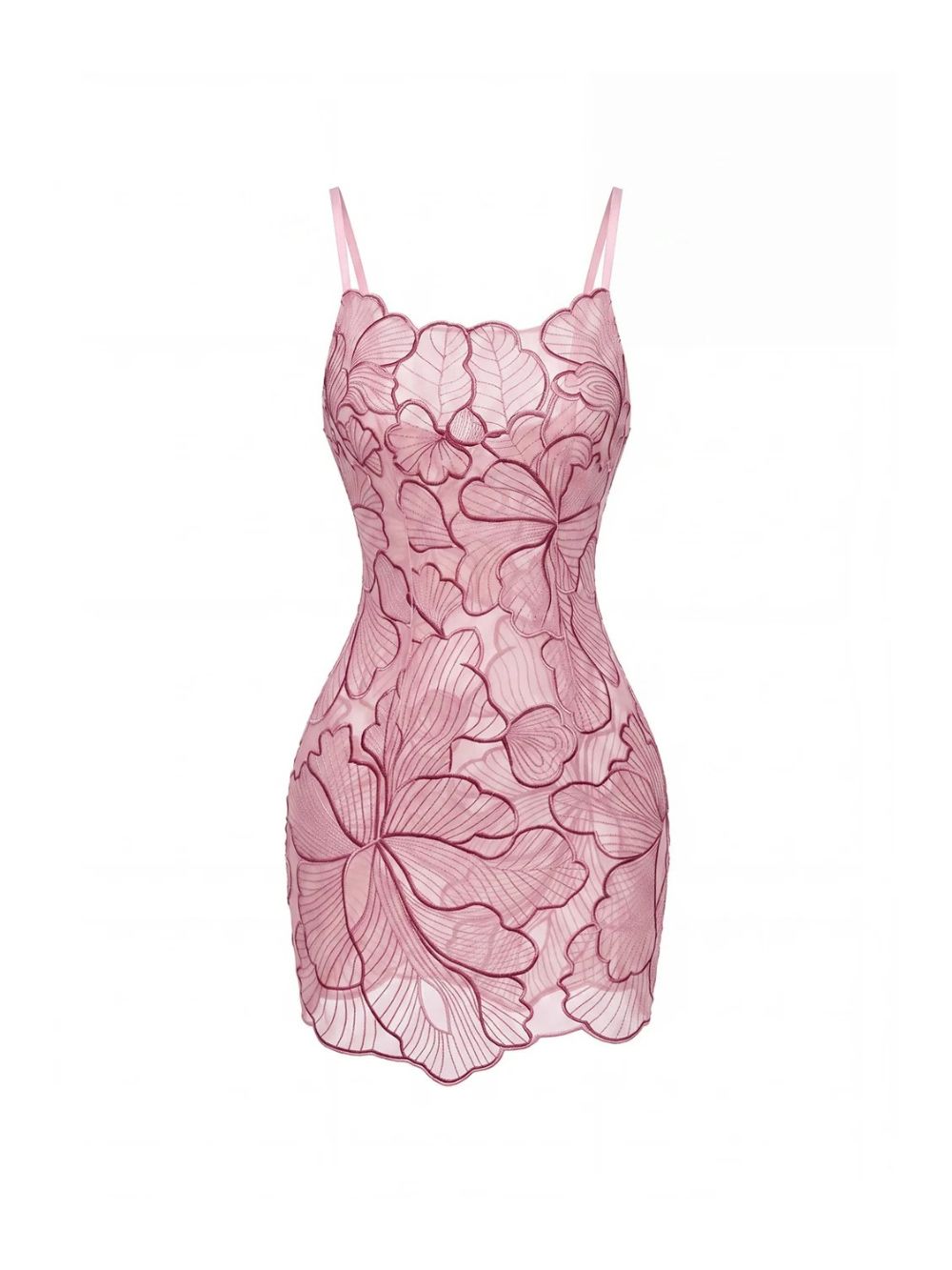 Naryxen Backless Sequin Mini Dress In Pink - OWNCI Naryxen Backless Sequin Mini Dress In Pink - OWNCI