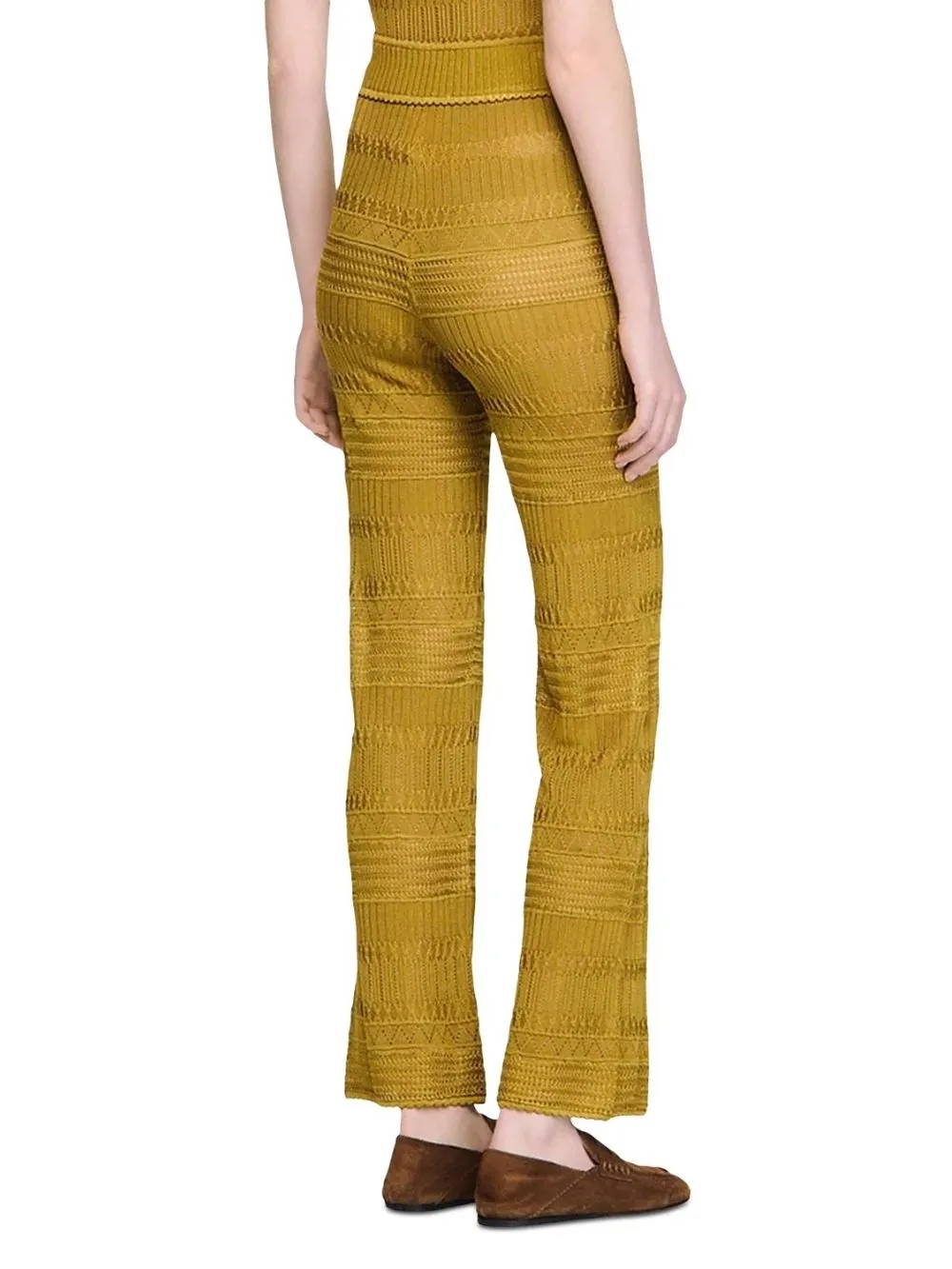 Pointelle Knit Trousers - OWNCI