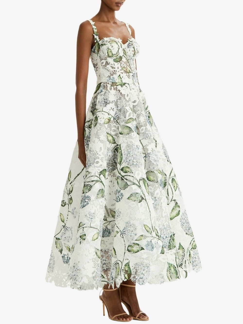Marylu Strappy Lace Maxi Dress - OWNCI Marylu Strappy Lace Maxi Dress - OWNCI