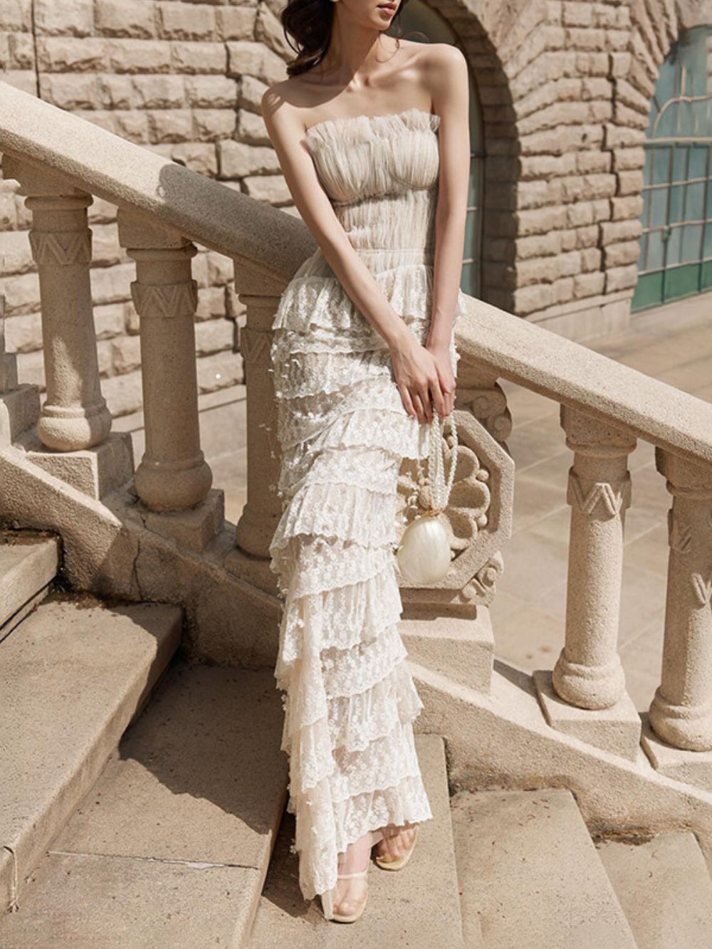 Marylu Layered Maxi Dress - OWNCI Marylu Layered Maxi Dress - OWNCI