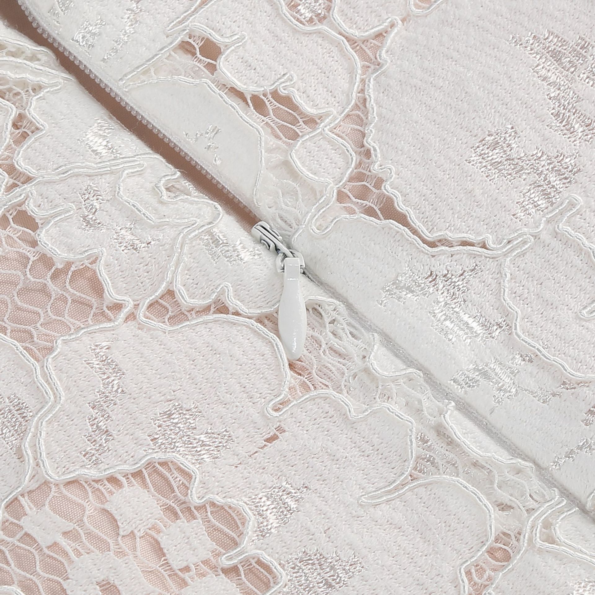Masha White Halter Lace Layered Maxi Dress - OWNCI Masha White Halter Lace Layered Maxi Dress - OWNCI