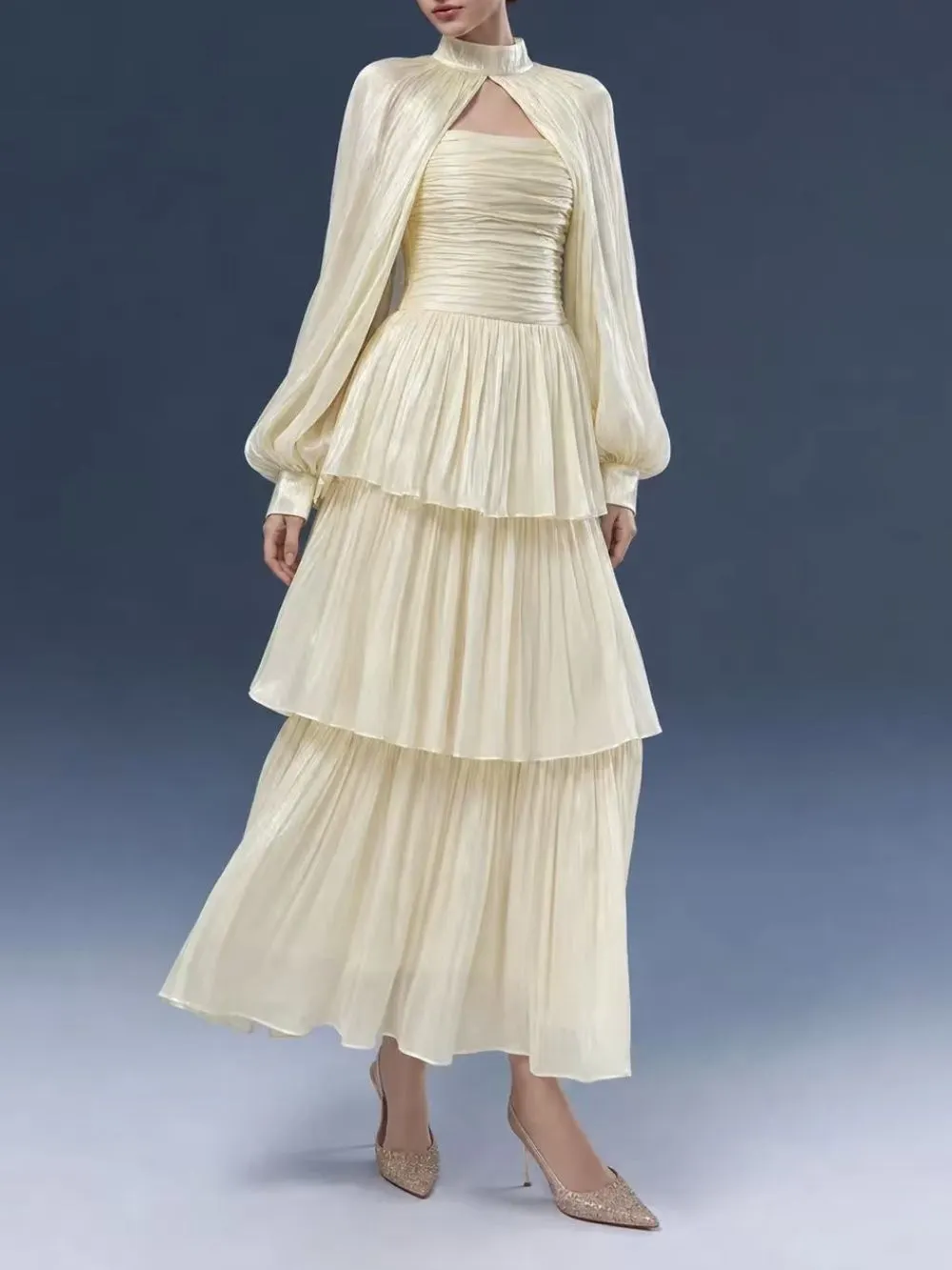 Marvela Long Sleeve Maxi Dress - OWNCI Marvela Long Sleeve Maxi Dress - OWNCI