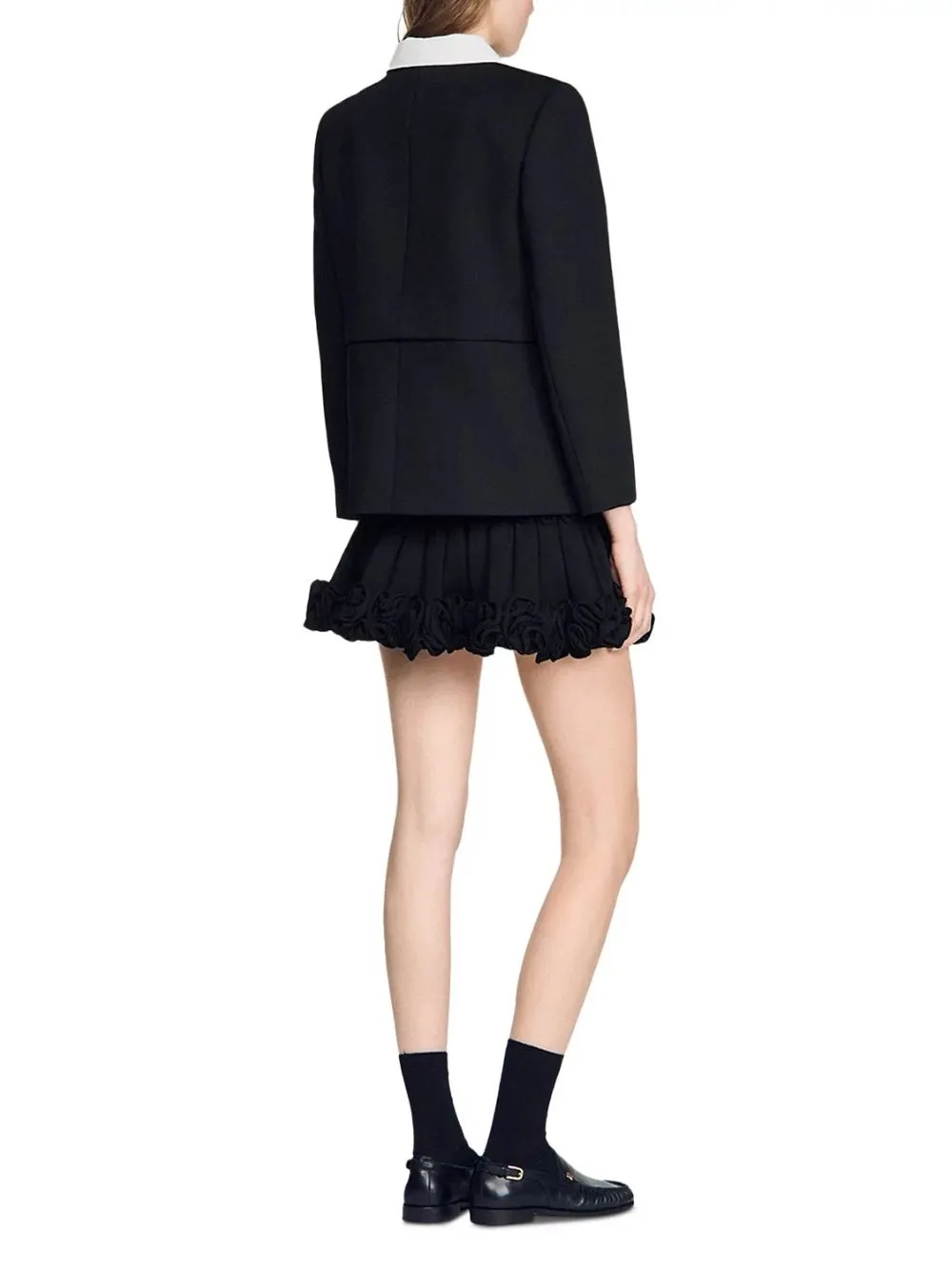 Contrast Collar Wool Jacket - OWNCI Contrast Collar Wool Jacket - OWNCI