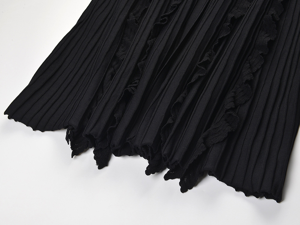 Pietrarose Ruffled Knit Maxi Dress - OWNCI Pietrarose Ruffled Knit Maxi Dress - OWNCI