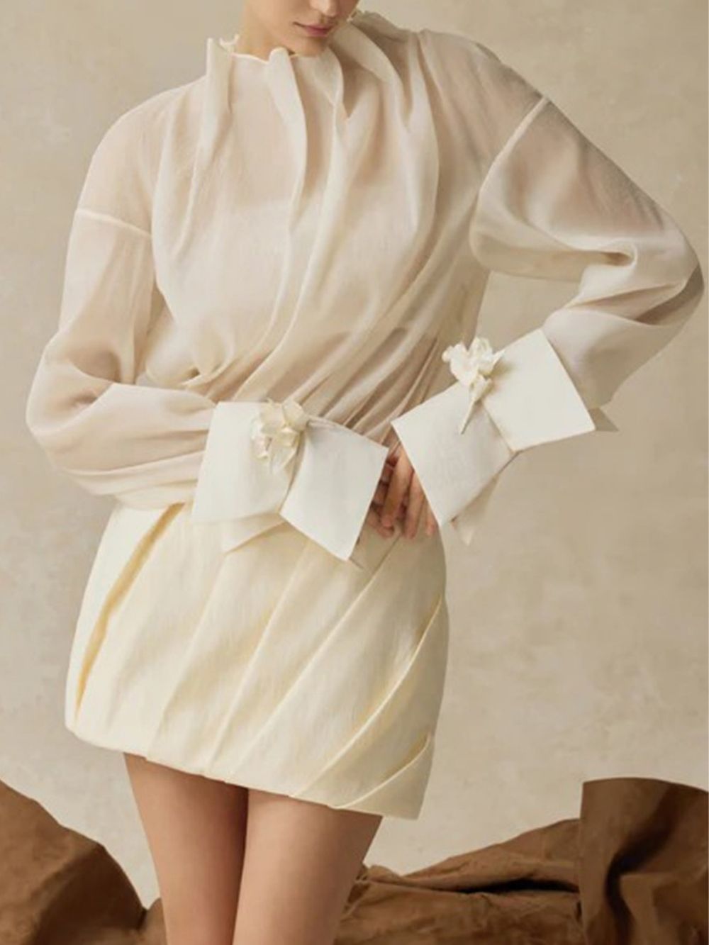 Maria Long Sleeve Three-Piece Set - OWNCI