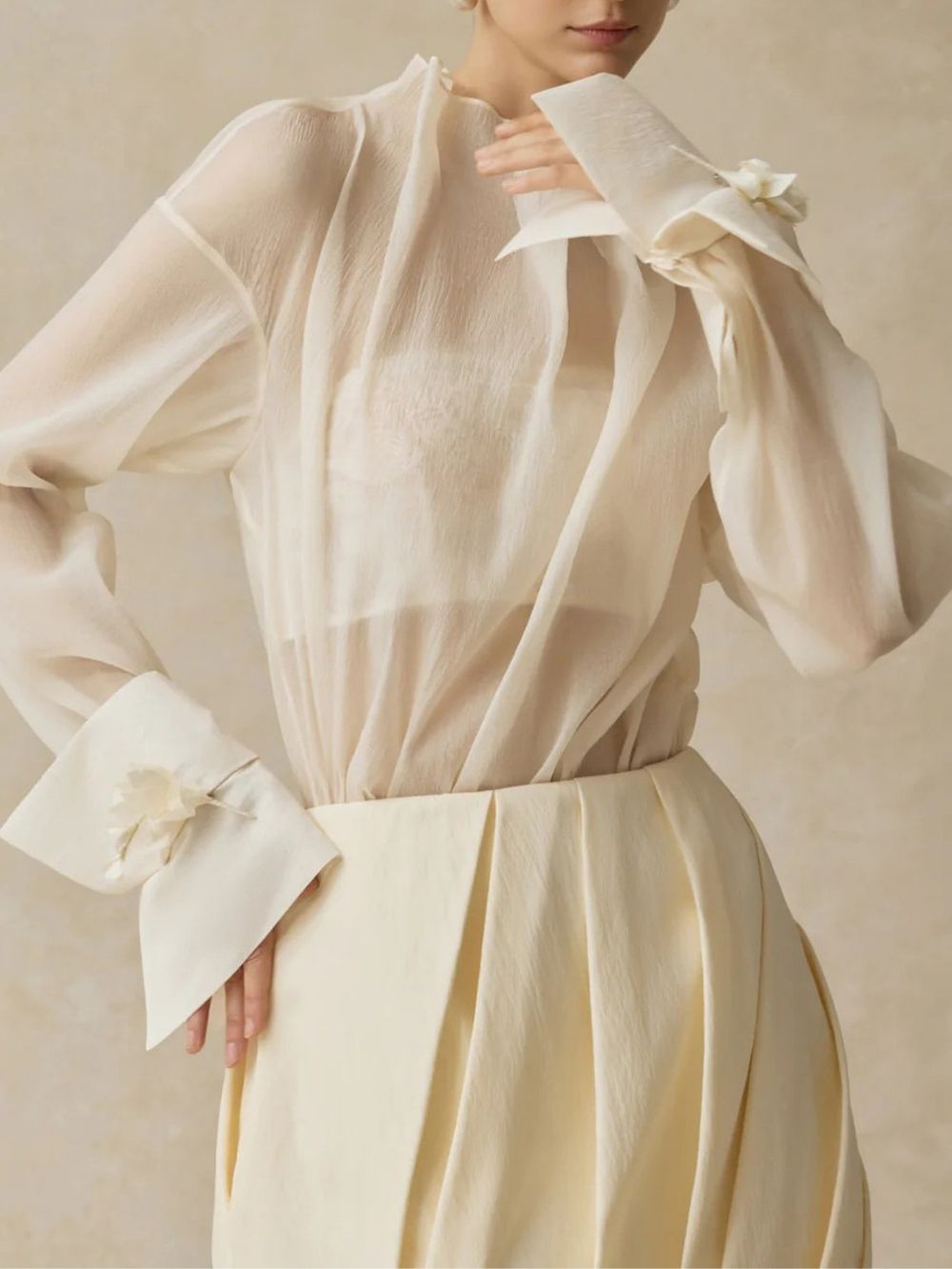 Maria Long Sleeve Three-Piece Set - OWNCI