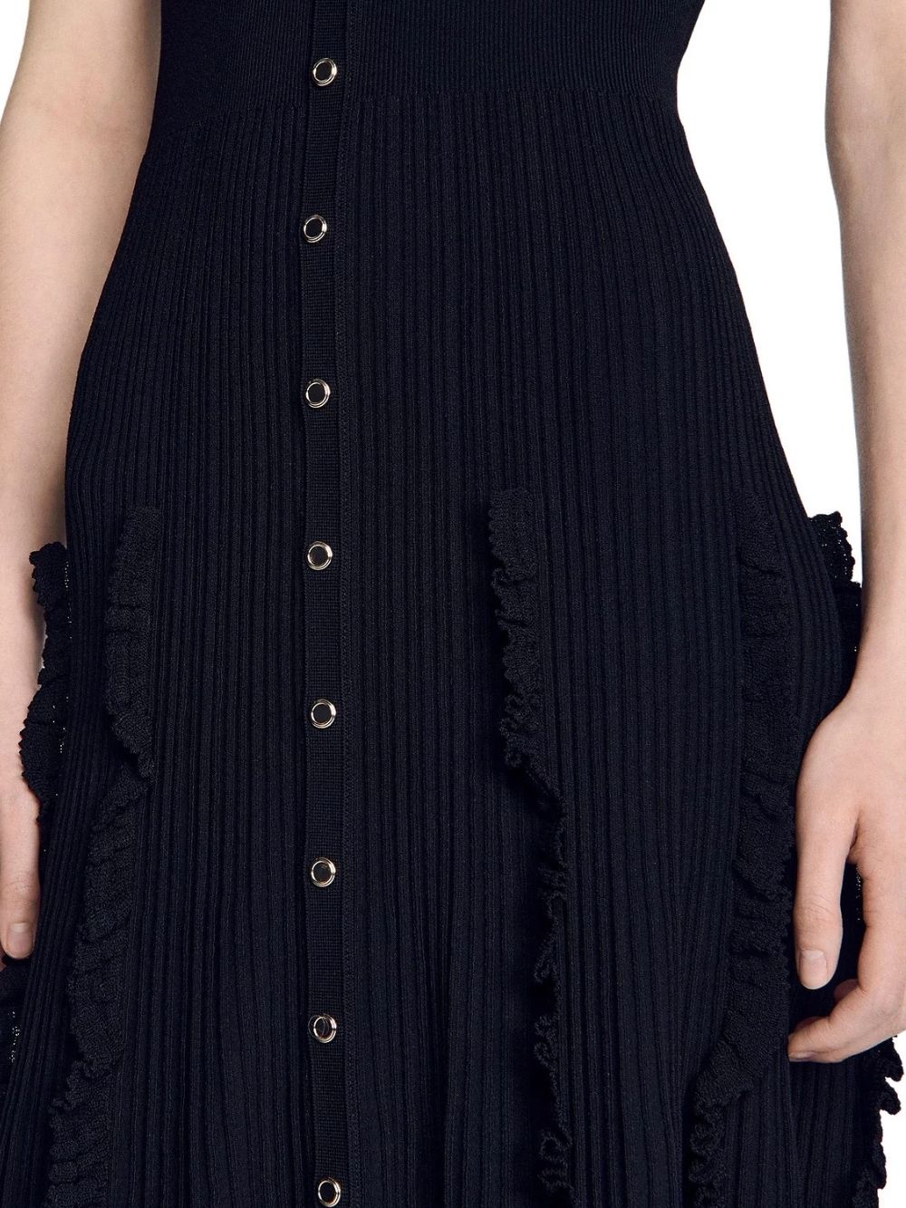 Pietrarose Ruffled Knit Maxi Dress - OWNCI Pietrarose Ruffled Knit Maxi Dress - OWNCI