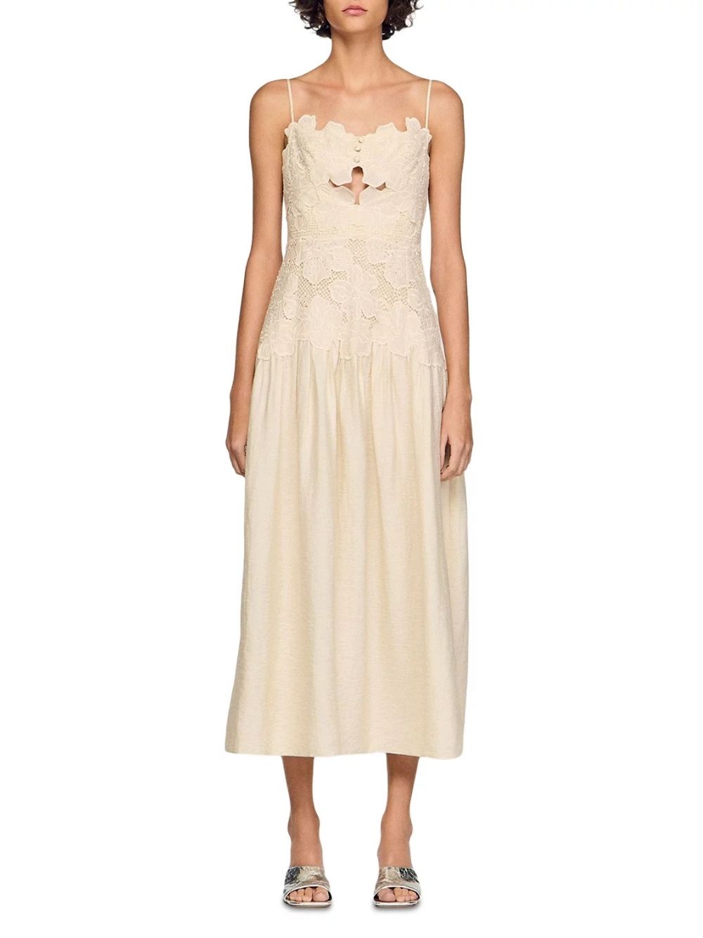 Guipure Maxi Dress - OWNCI