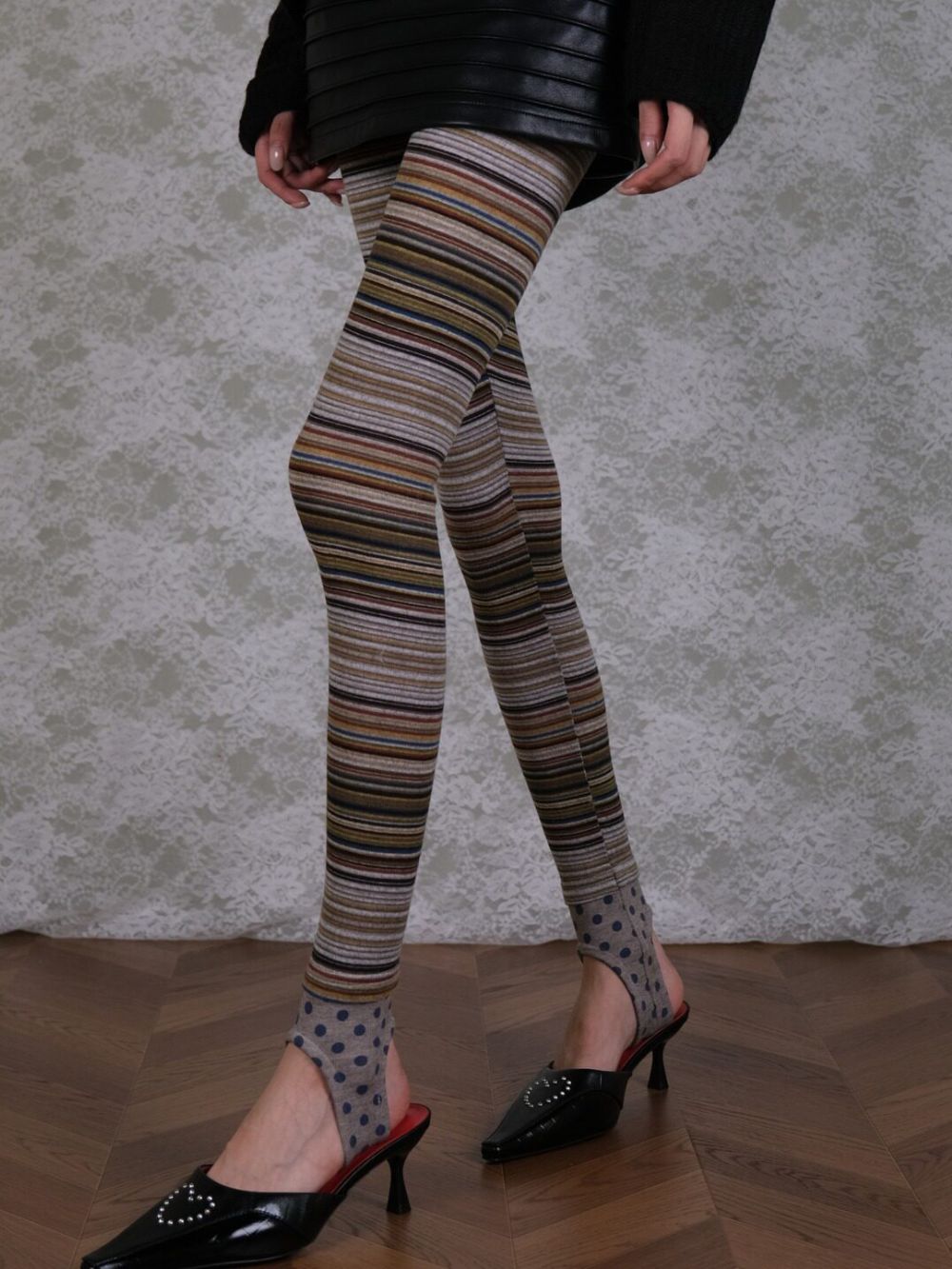 Angel Girl Painting Tights - OWNCI Angel Girl Painting Tights - OWNCI
