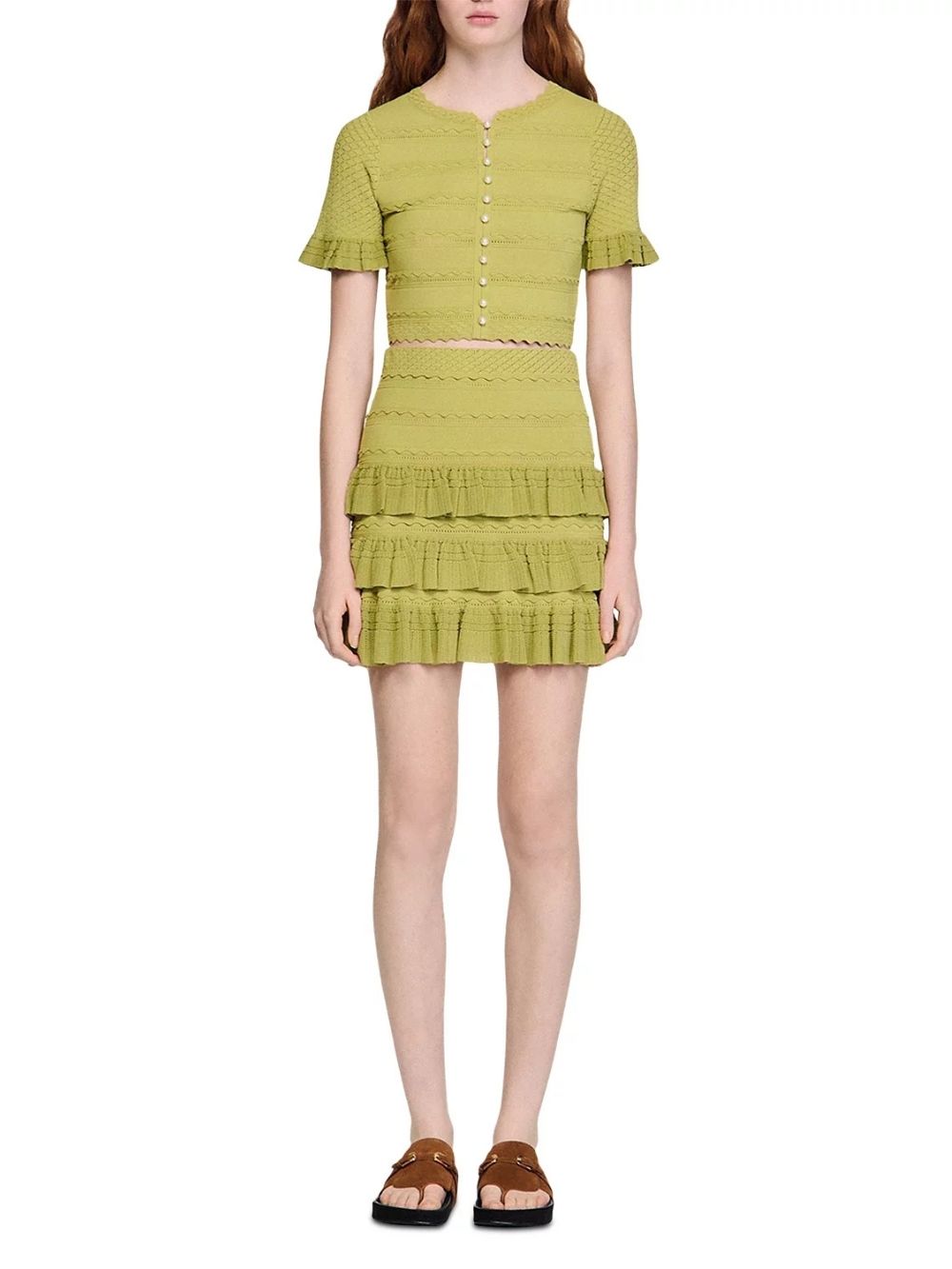 Short Ruffled Skirt - OWNCI