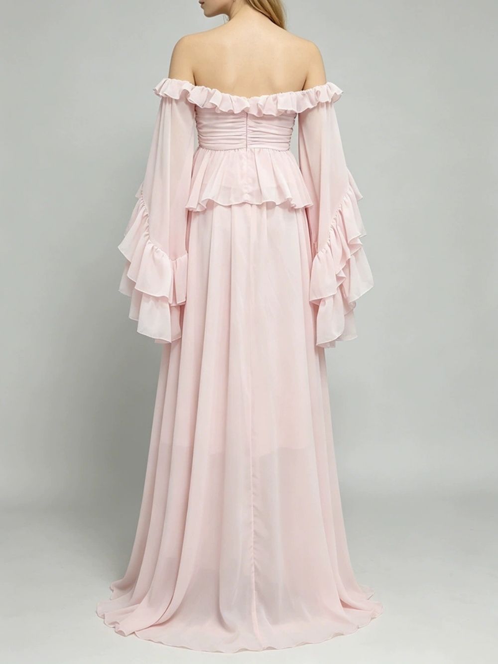 Marleigh Pink Flower Top & Maxi Skirt Set - OWNCI Marleigh Pink Flower Top & Maxi Skirt Set - OWNCI